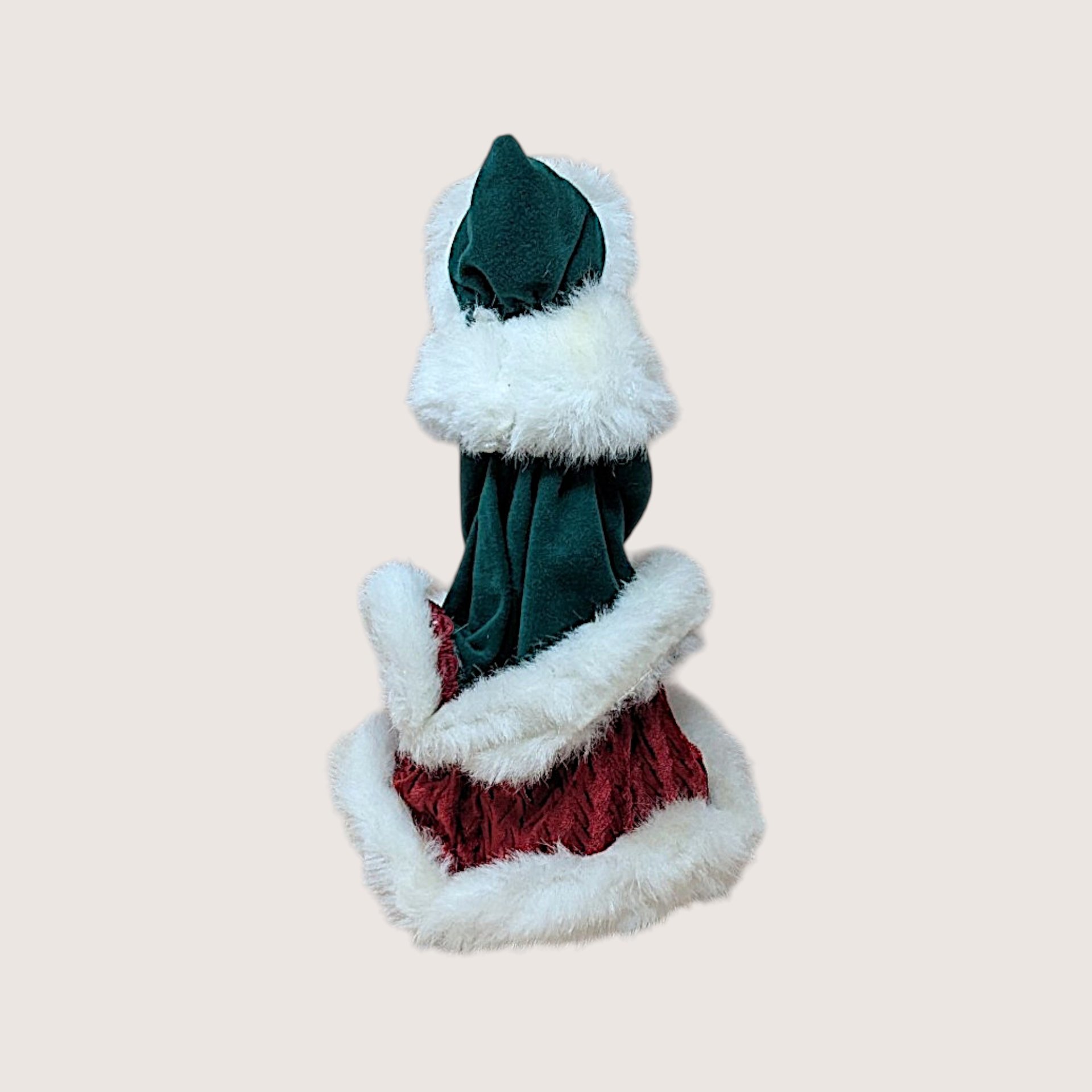 Vintage 1997 Winterthur Tree Topper Doll Christmas Decor