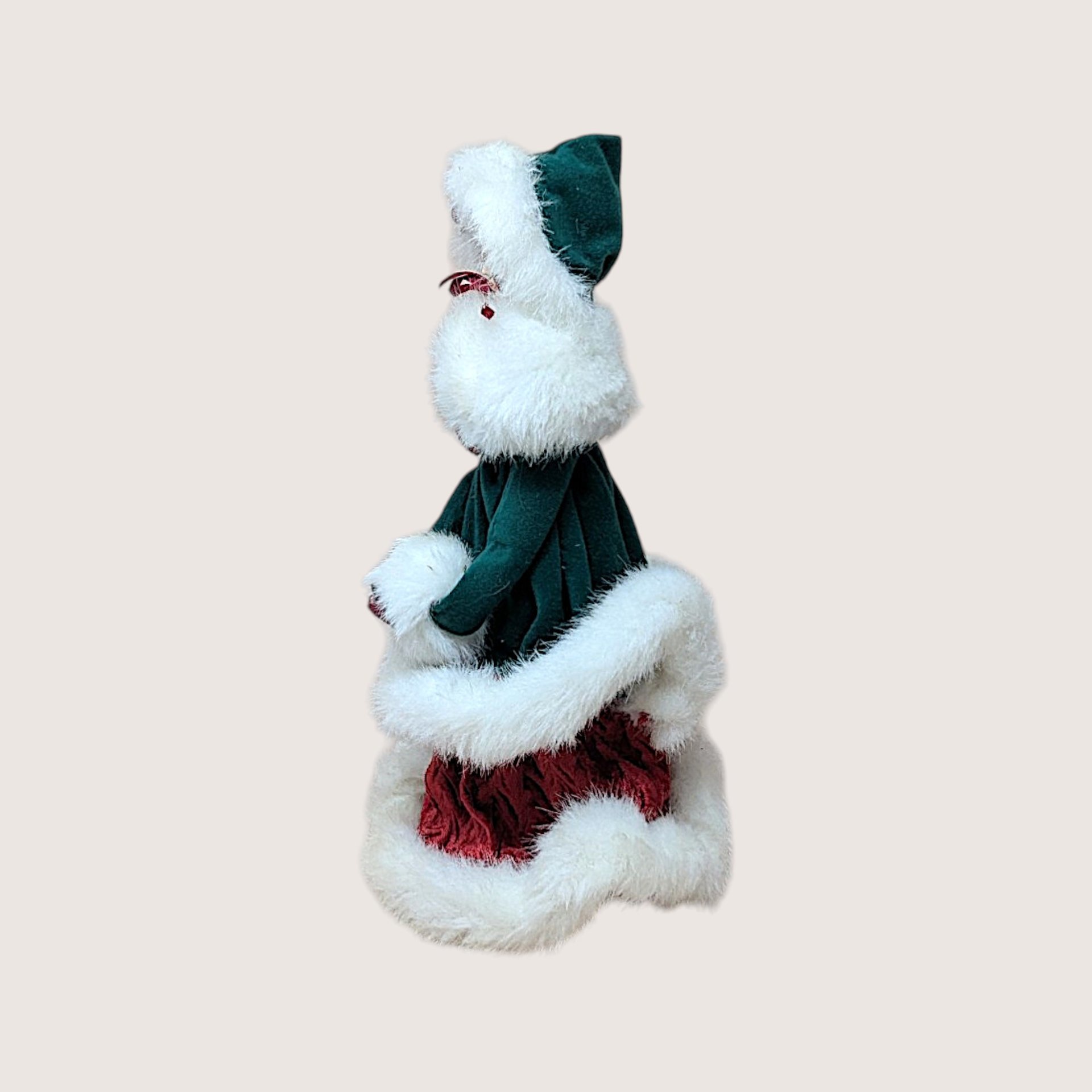 Vintage 1997 Winterthur Tree Topper Doll Christmas Decor