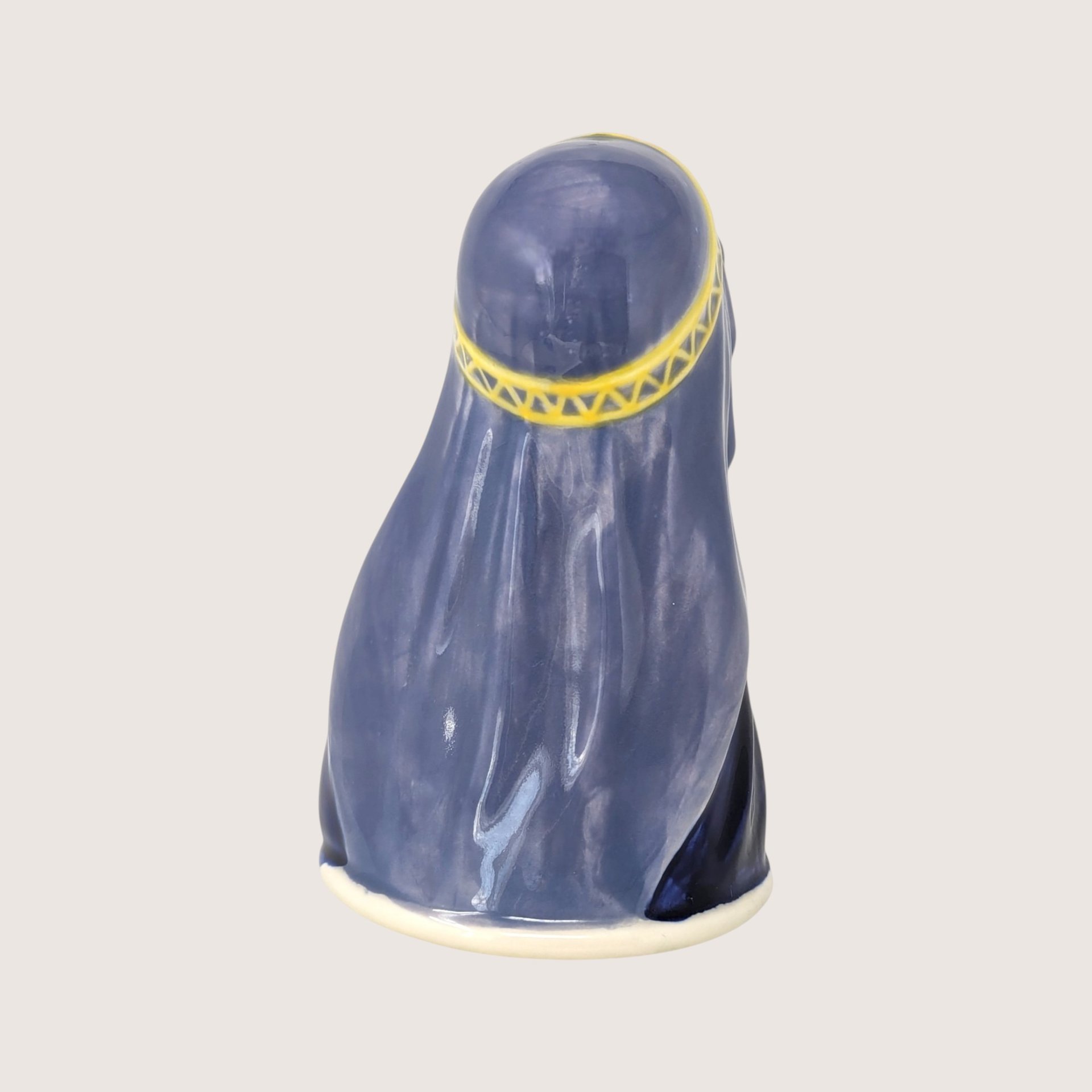 1983 Royal Cornwall Toby Collection Maid Marian Ceramic Bell