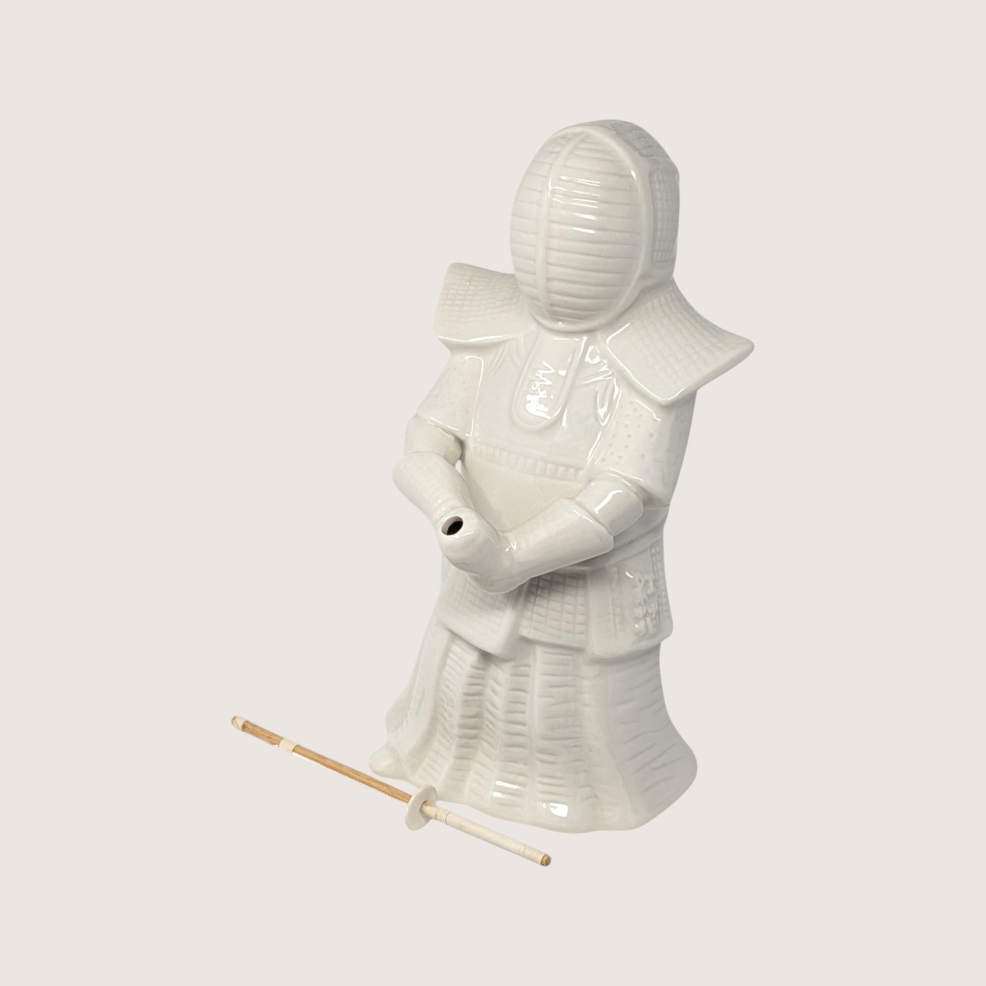 Vintage Benihana Kendo Warrior Ceramic Figurine