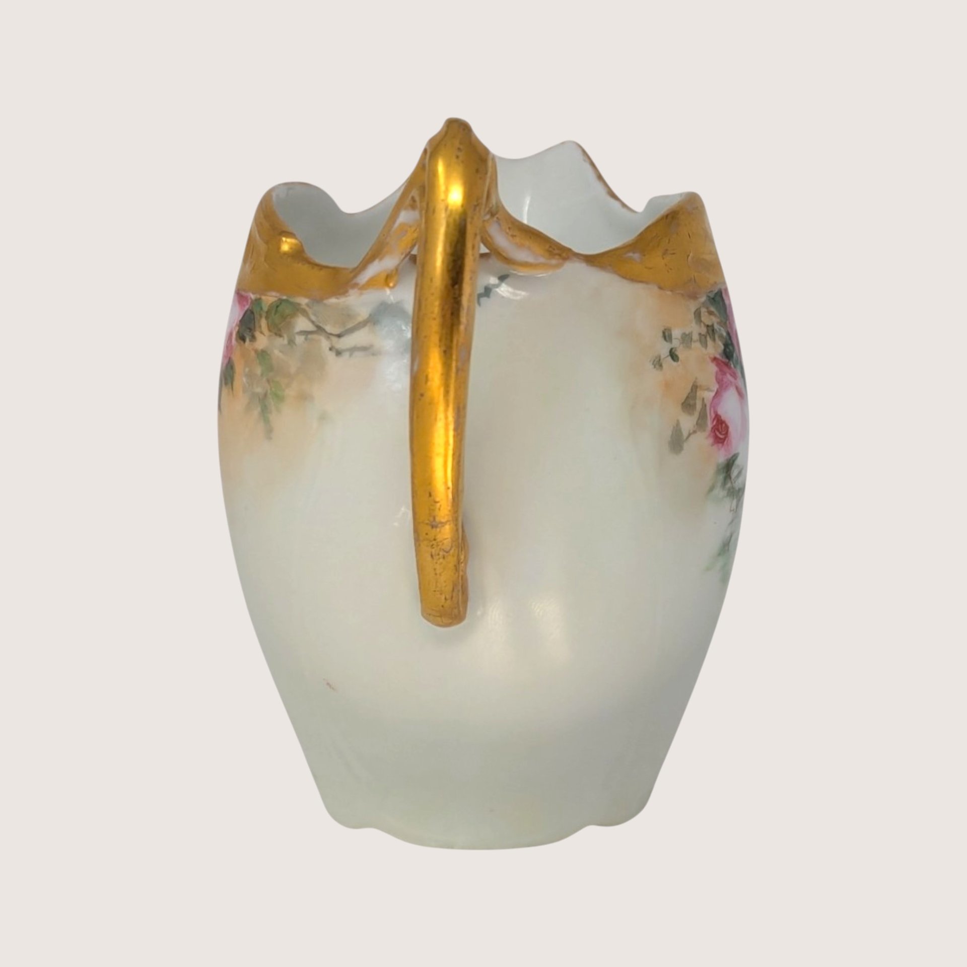 Antique RC Bavaria Floral Porcelain Creamer