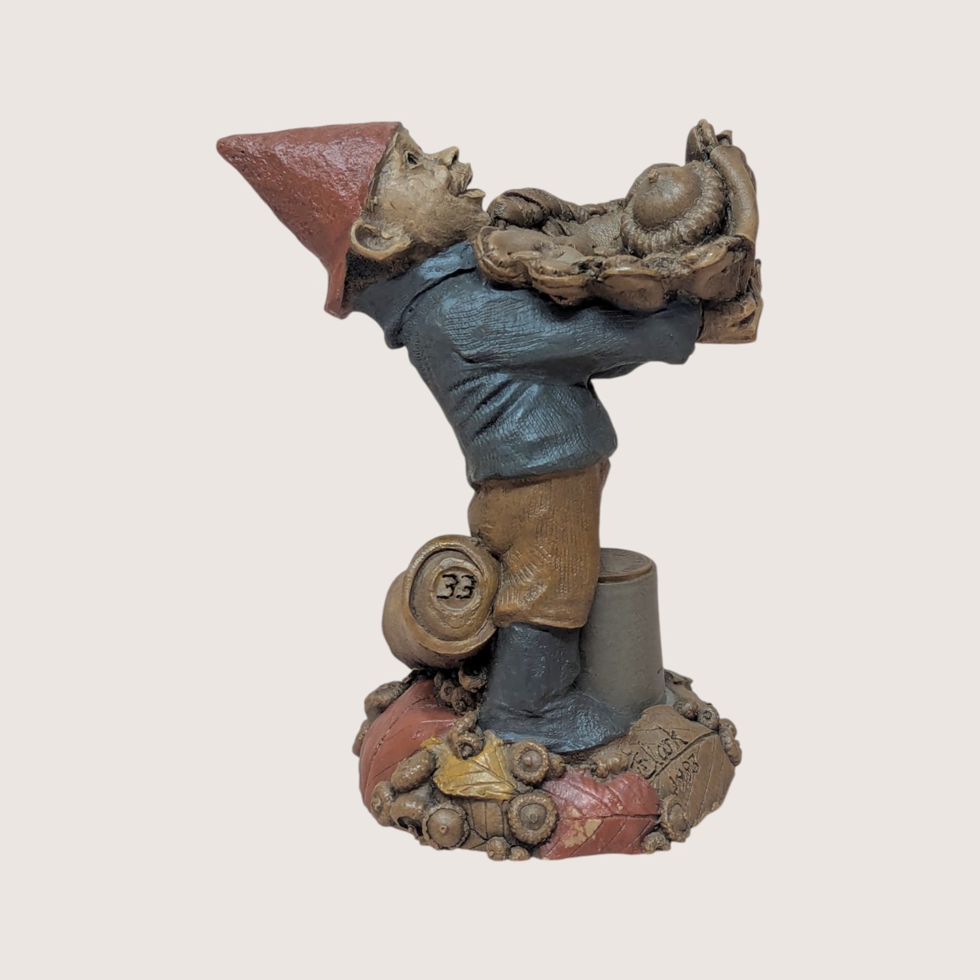 1993 Tom Clark "Say Hey" Gnome Figurine