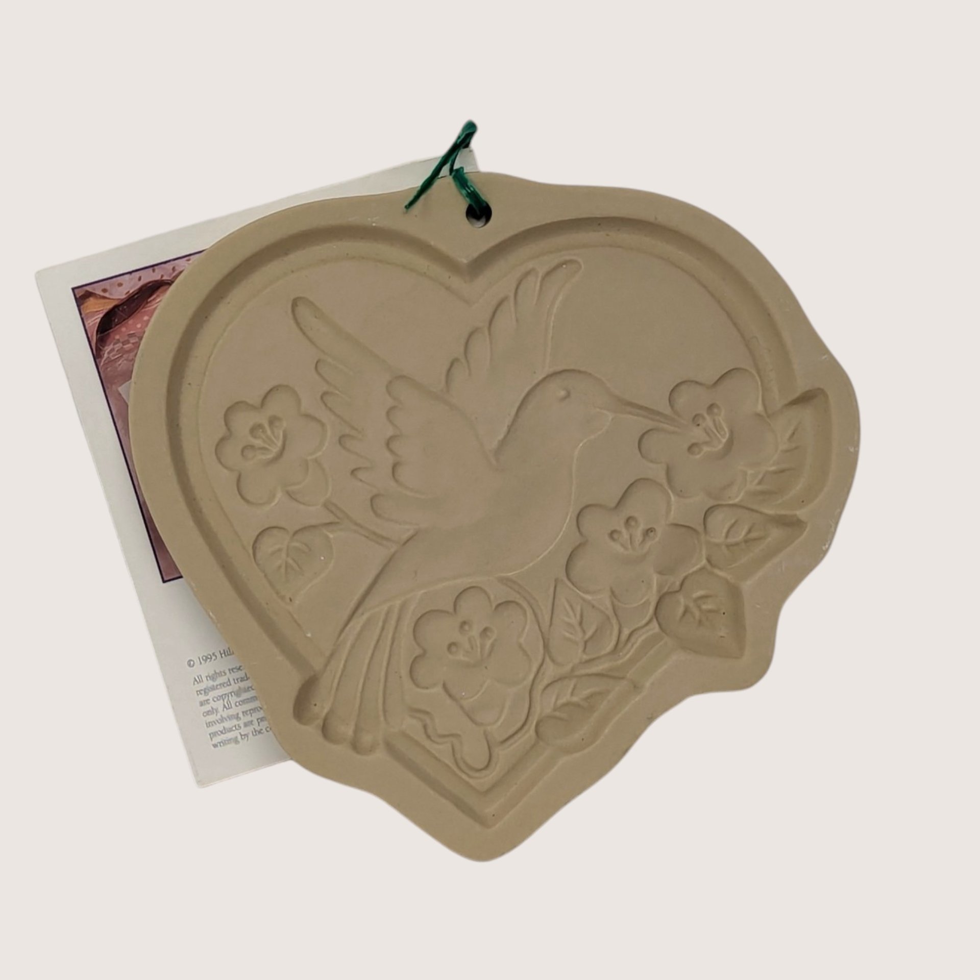 1990s Hill Design Brown Bag Cookie Stamp Mold Pair