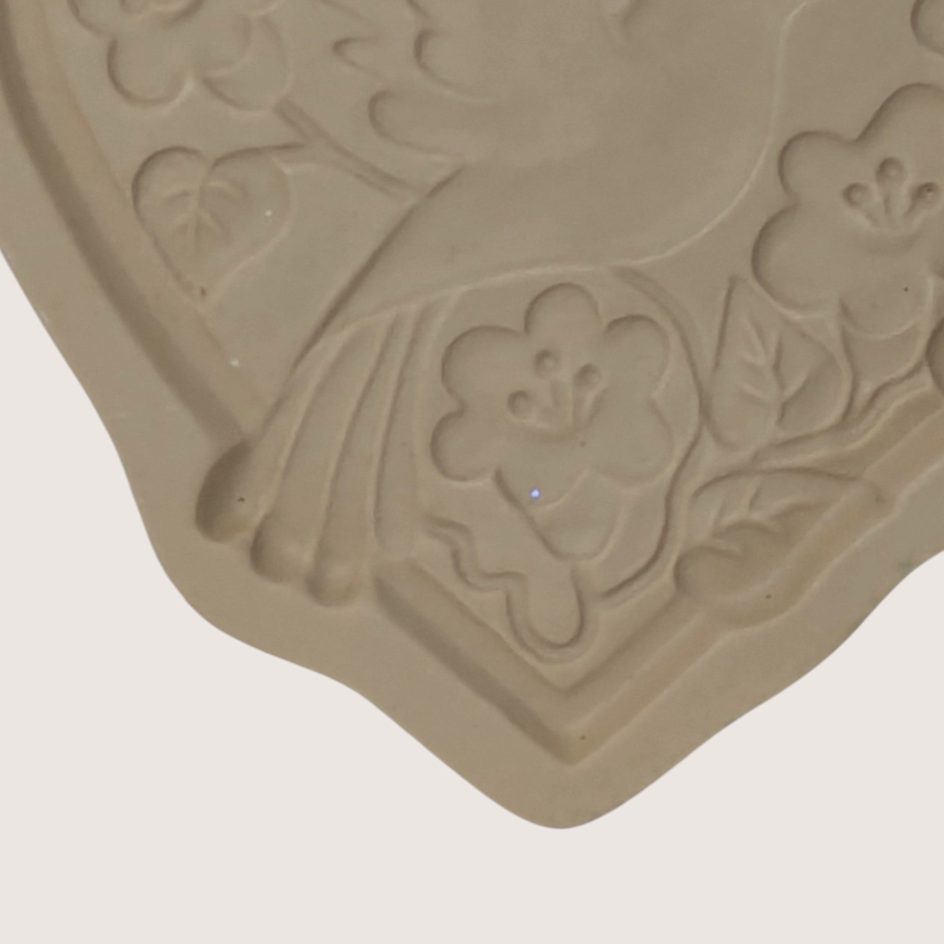 1990s Hill Design Brown Bag Cookie Stamp Mold Pair