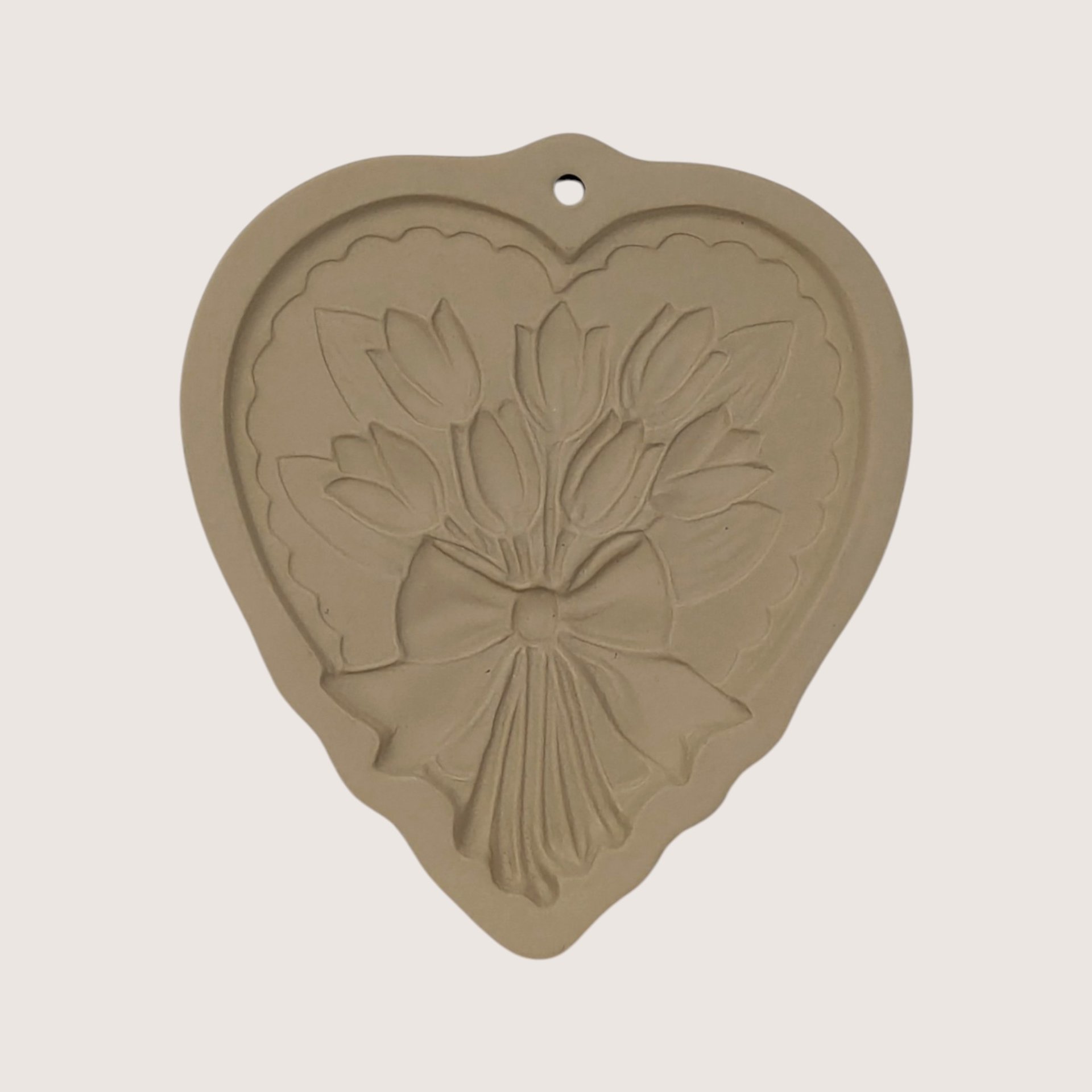 1990s Hill Design Brown Bag Cookie Stamp Mold Pair