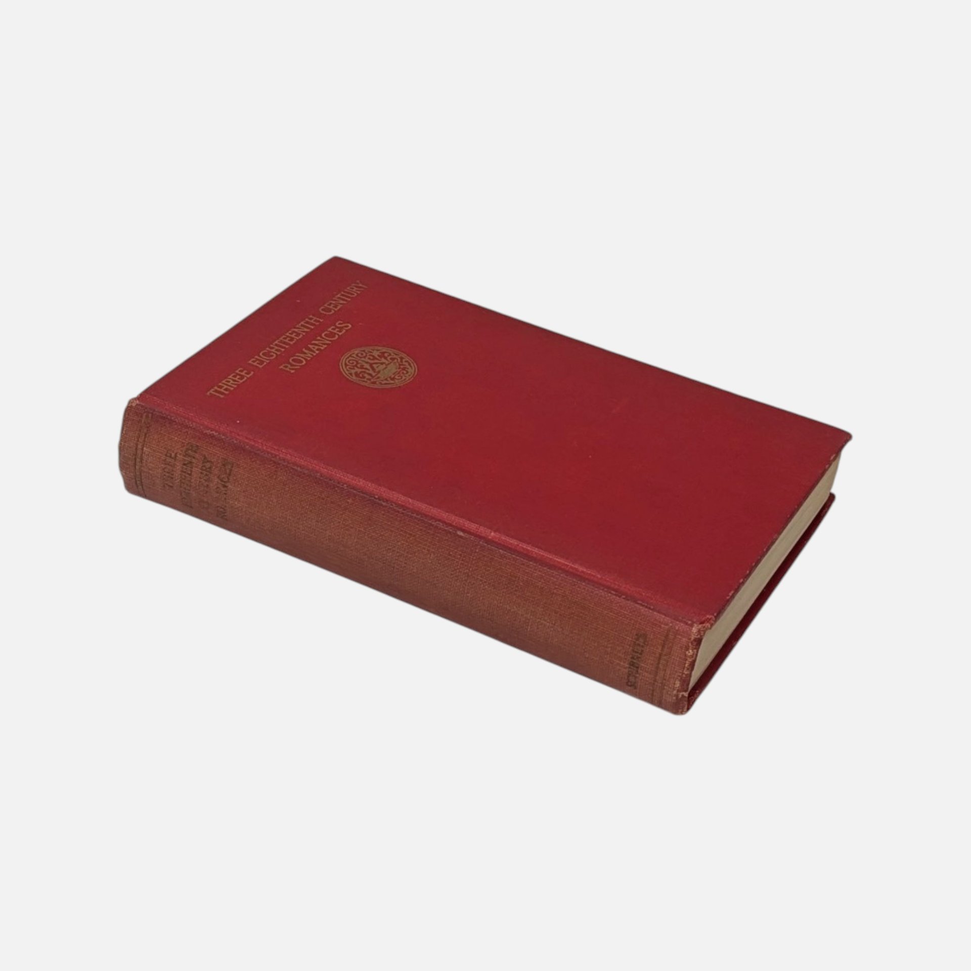 1931 Three Eighteenth Century Romances Hardcover Book