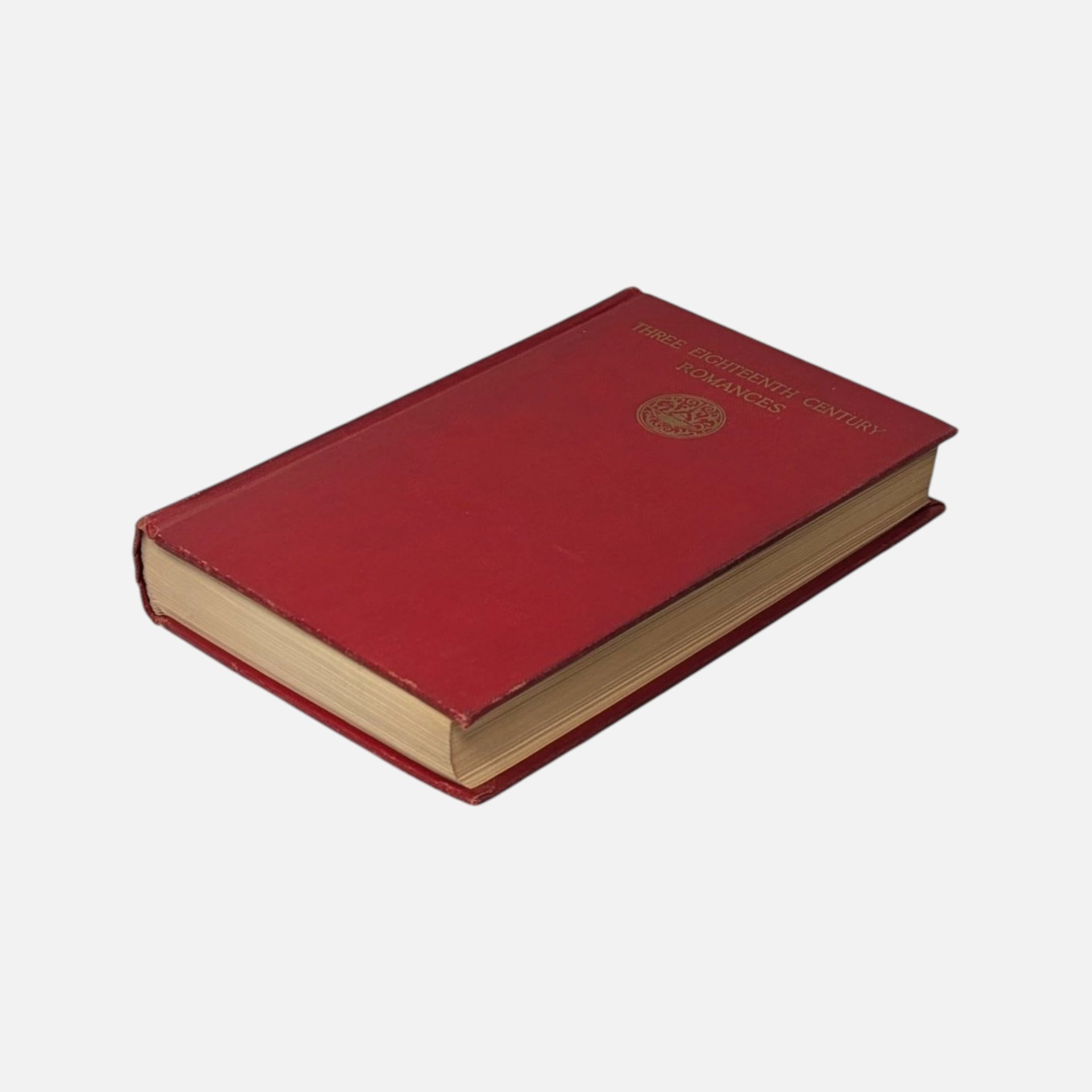 1931 Three Eighteenth Century Romances Hardcover Book