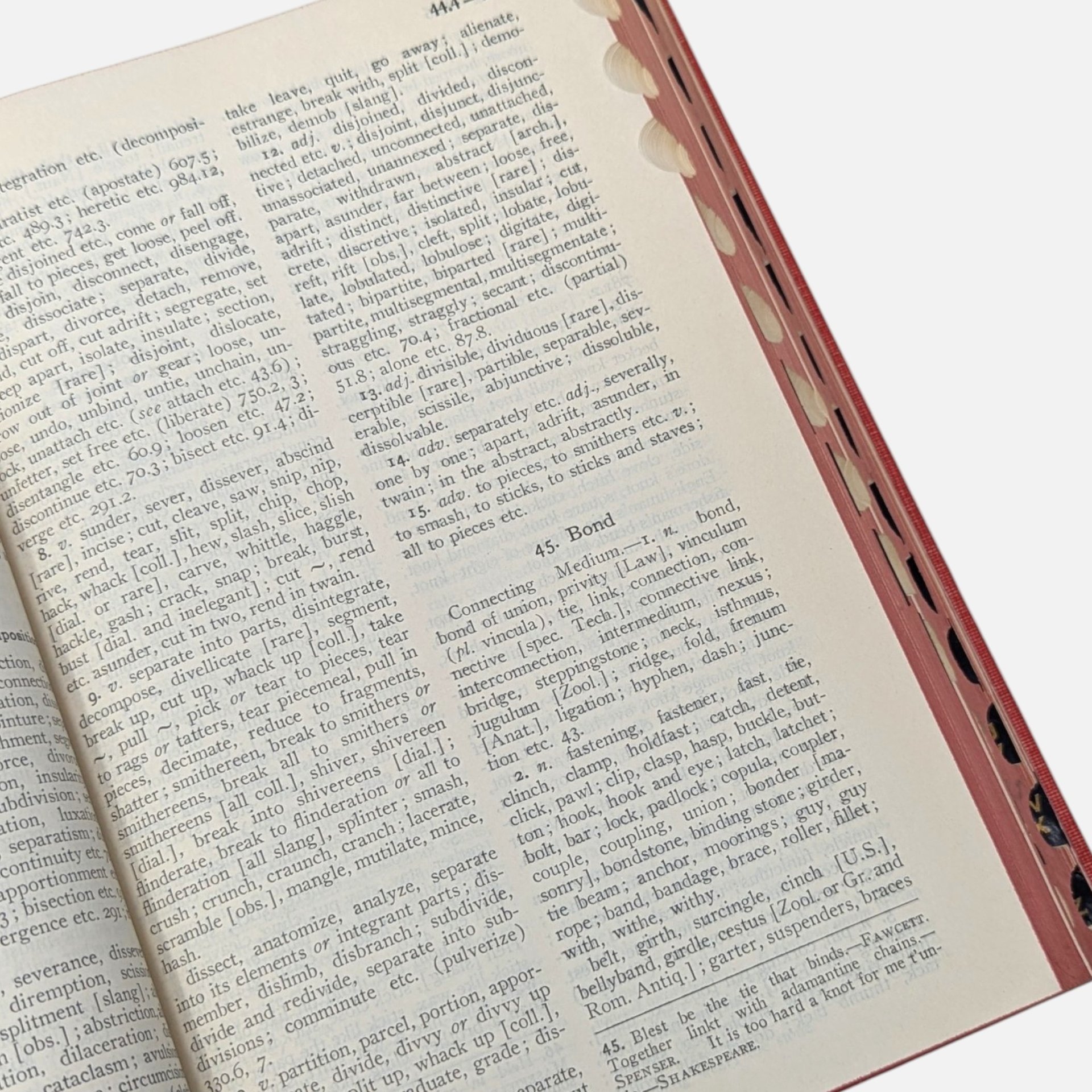 Vintage 1946 Roget's International Thesaurus By Peter Mark Roget Hardcover Book