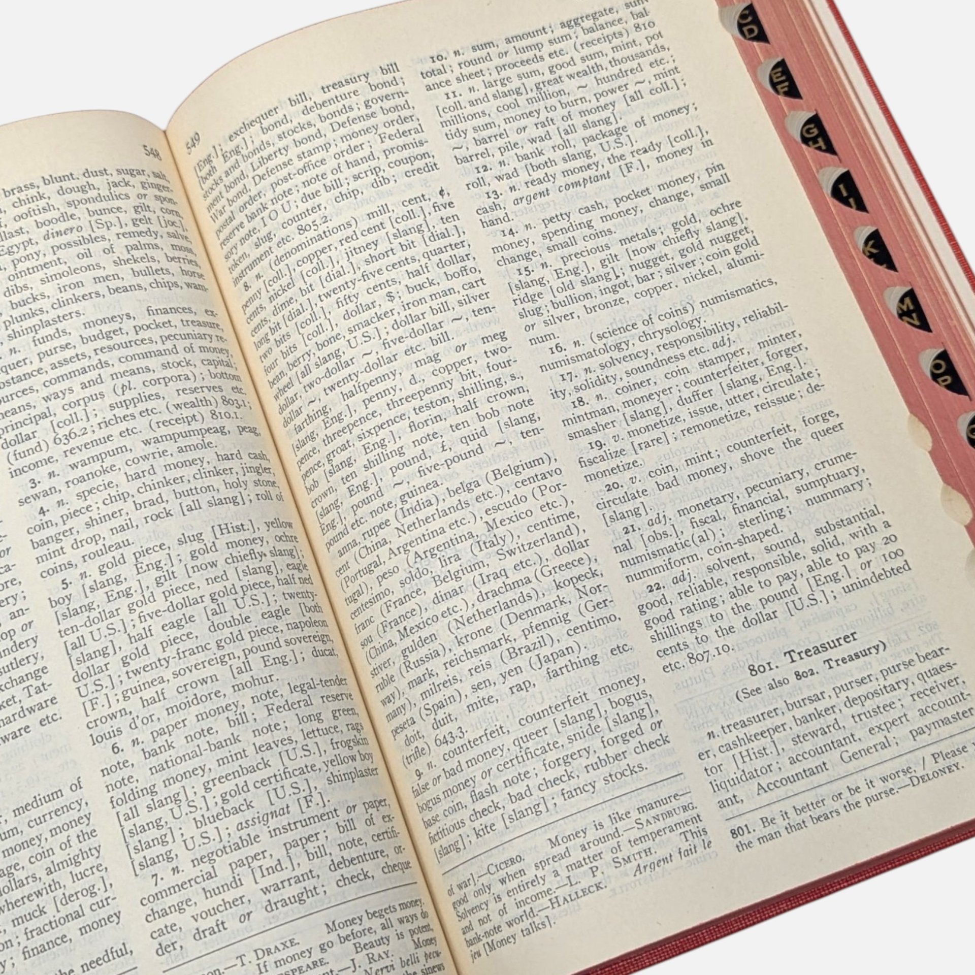 Vintage 1946 Roget's International Thesaurus By Peter Mark Roget Hardcover Book