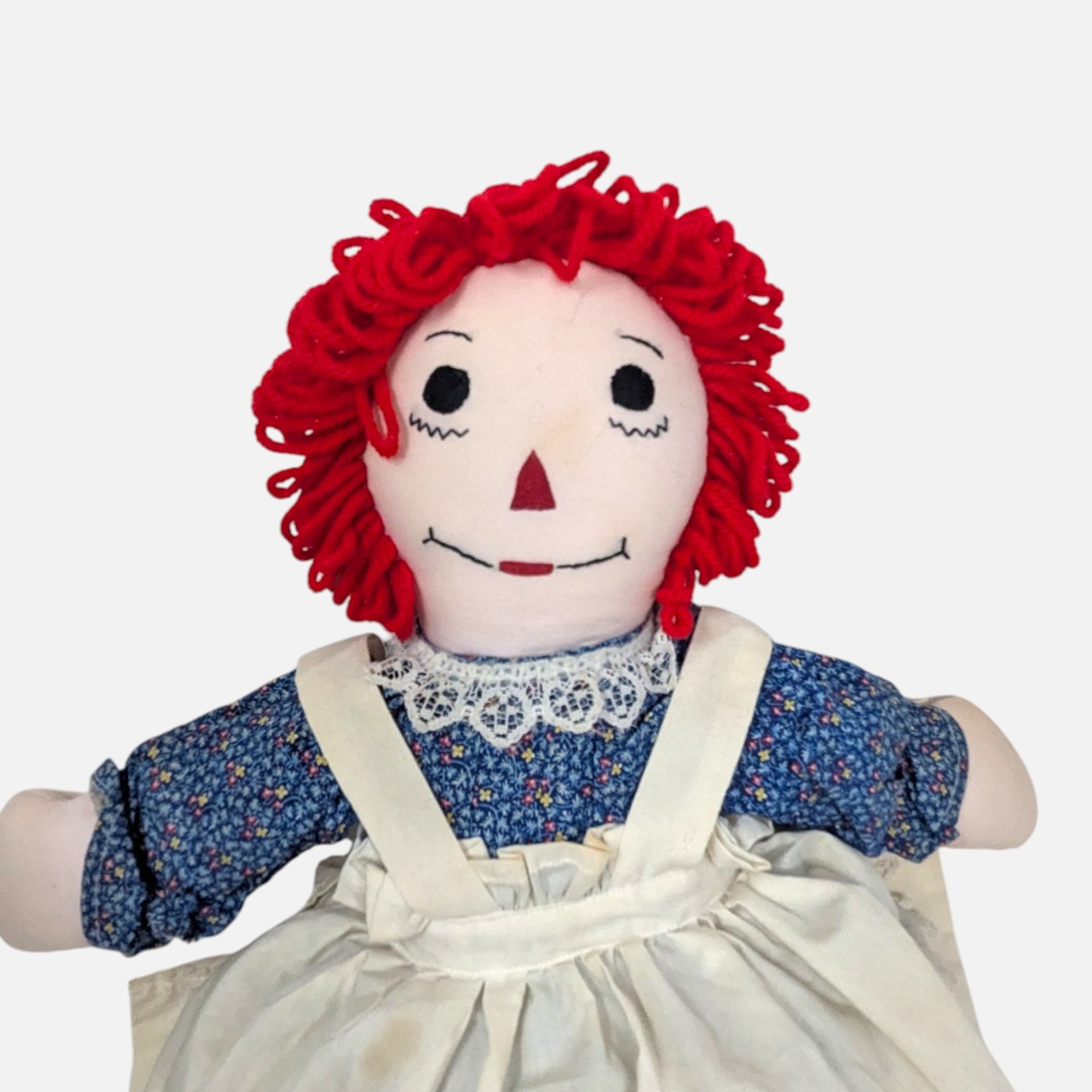 Vintage Handmade Raggedy Ann and Andy Dolls