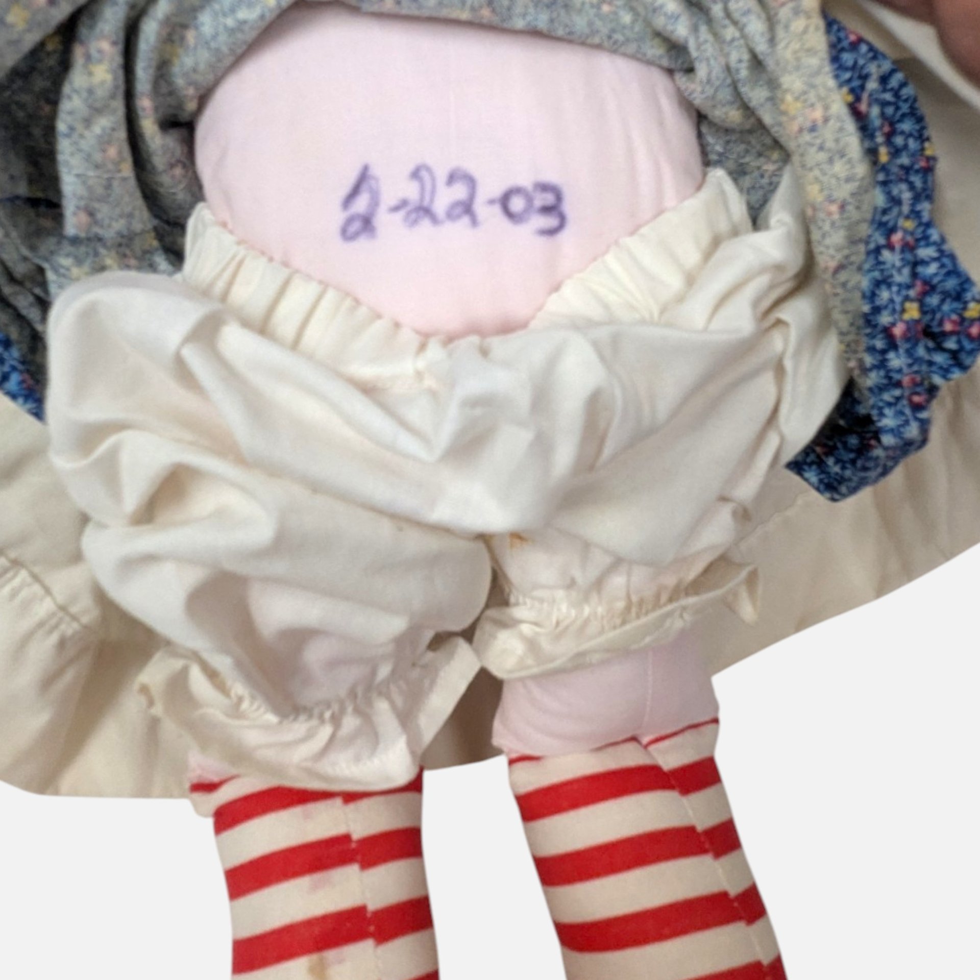 Vintage Handmade Raggedy Ann and Andy Dolls
