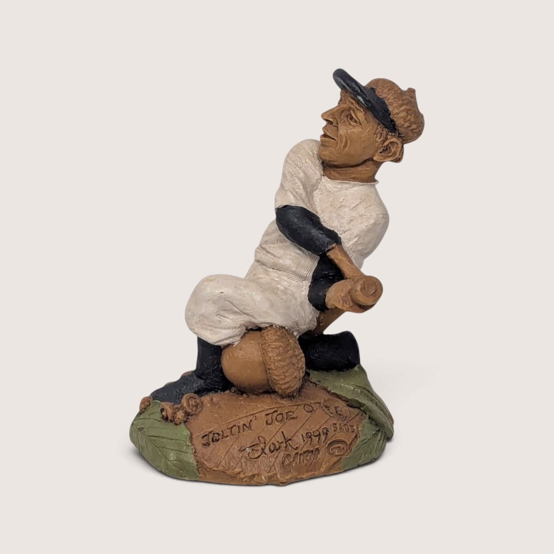 Vintage Tom Clark Cairn Studios Joltin Joe Baseball Signed Figurine