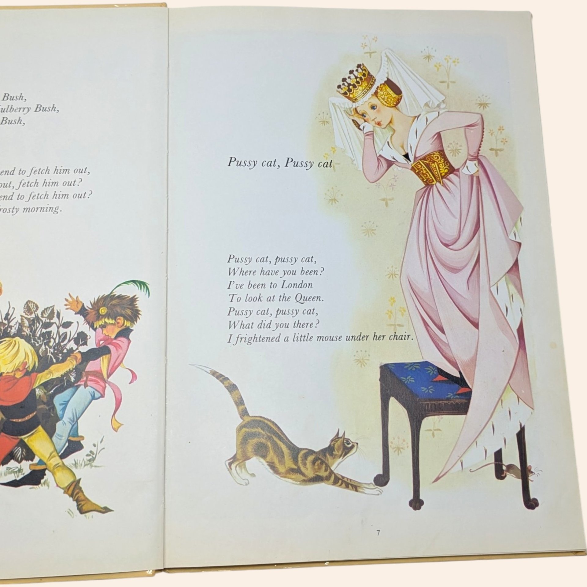 1984 My Best Book of Rhymes Alan Blackwood Grahame Johnstone Hardcover Book