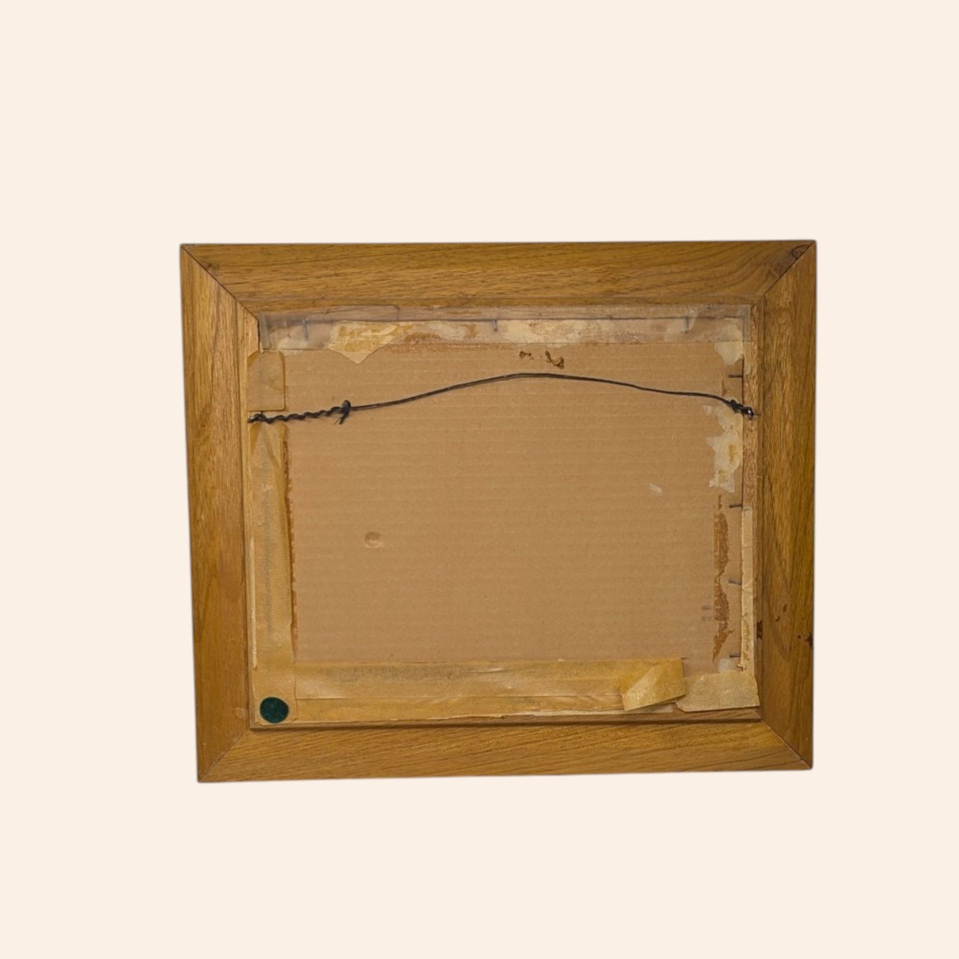 Vintage Lionel Barrymore Gold Foil Purdy's Basin Framed Art