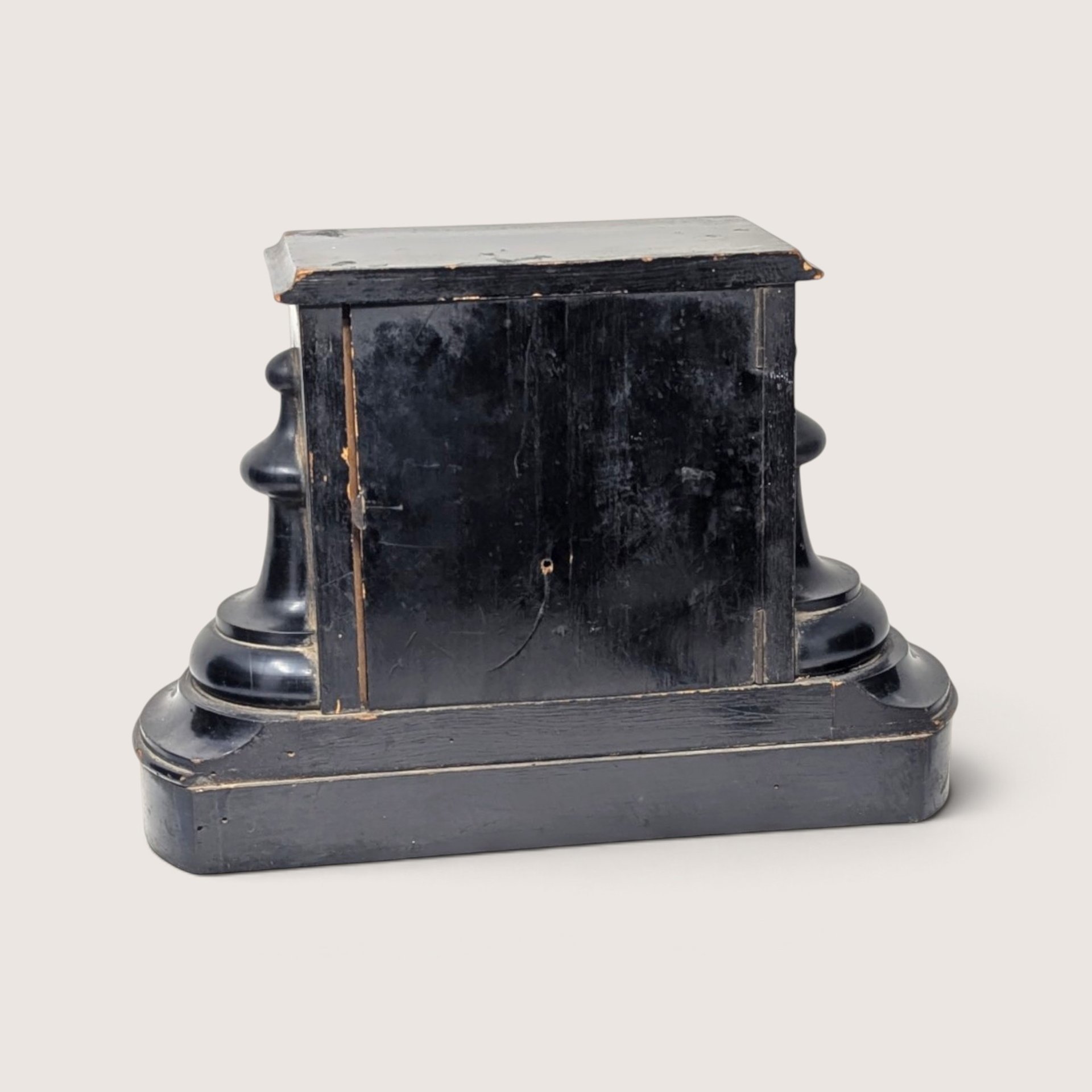 1880s Japy Freres Mother of Pearl Mantel Clock