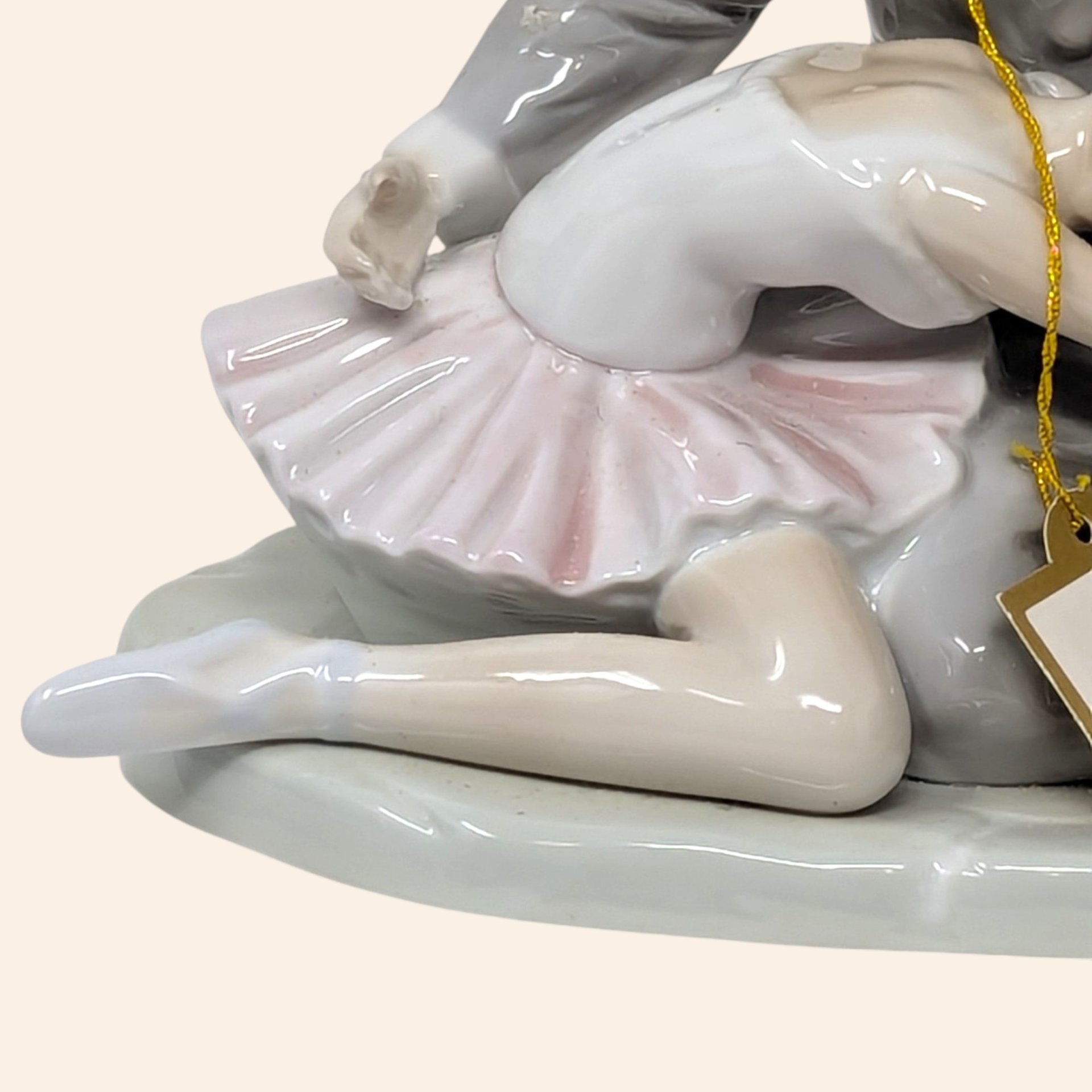 Vintage Paul Sebastian Porcelain Ballet Figurine Dancer Figurine