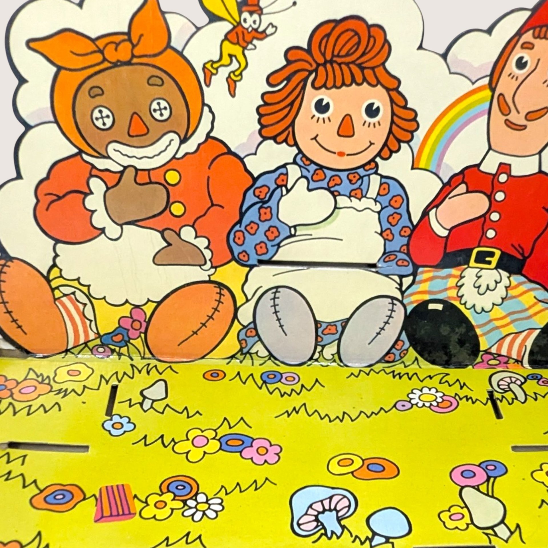 1974 Raggedy Ann Pop-Up Tea Party Colorforms