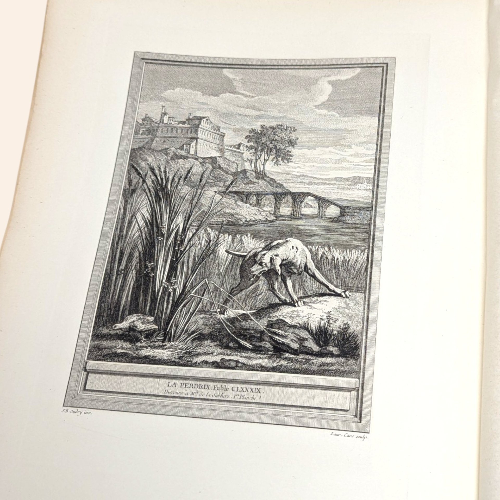 1887 Fables de La Fontaine Tome Quatrieme Antique French Book