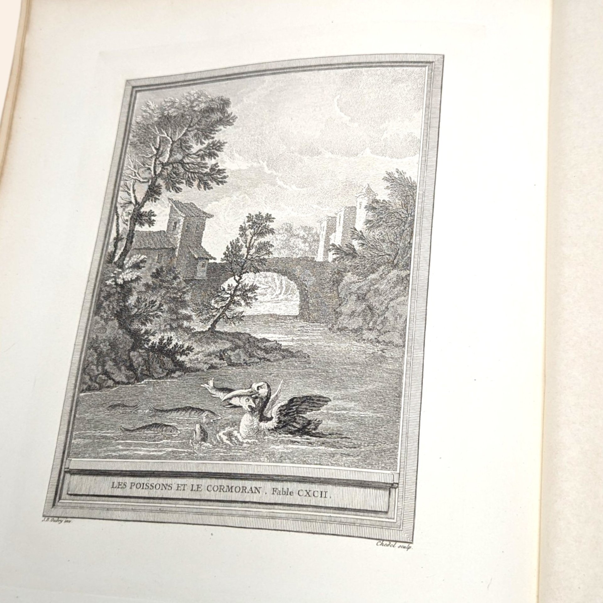 1887 Fables de La Fontaine Tome Quatrieme Antique French Book