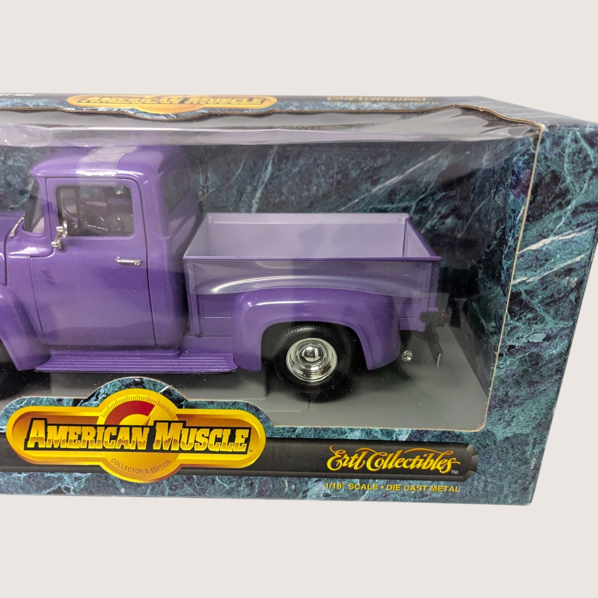 1997 ERTL American Muscle 1956 Ford Street Rod Truck 1/18 Scale