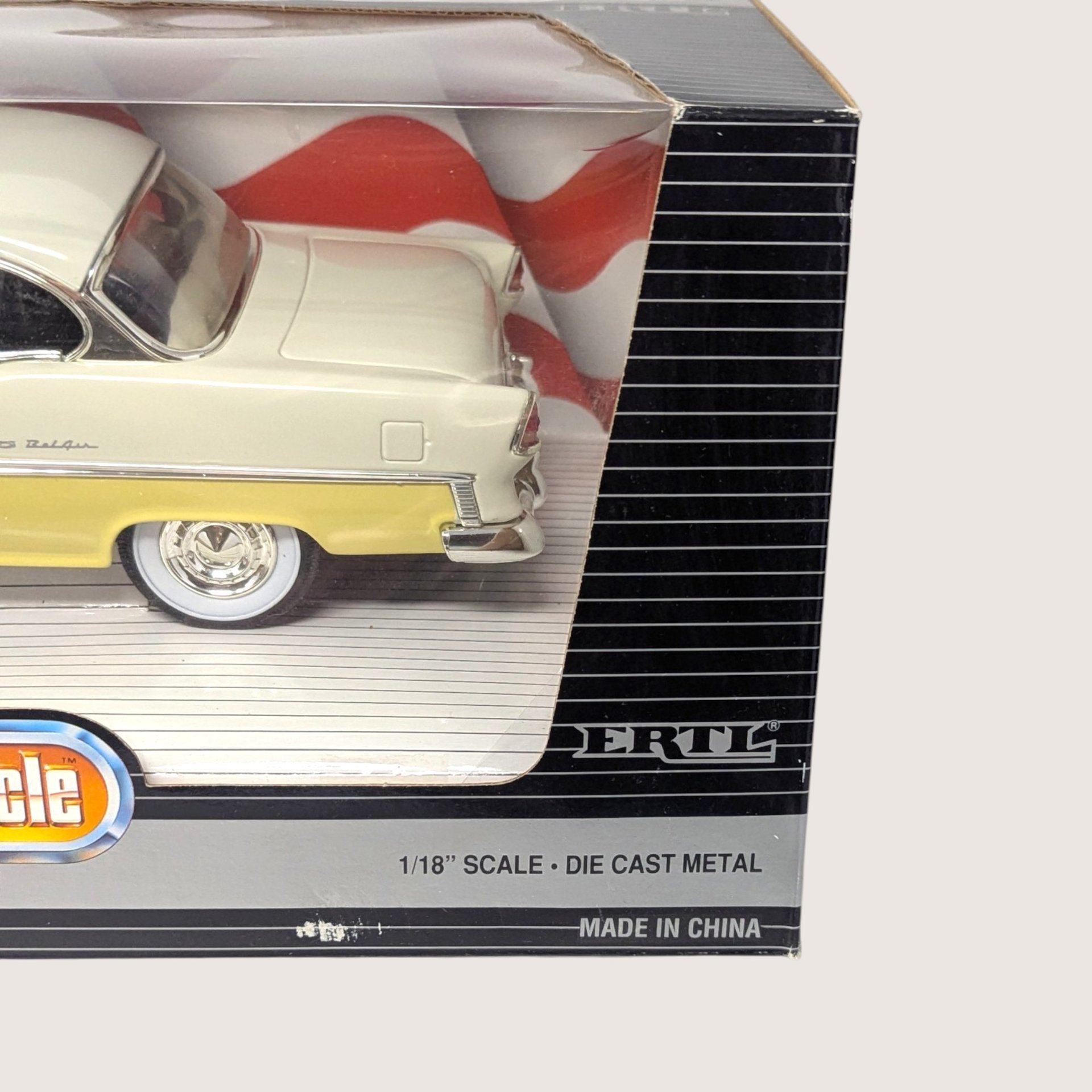Vintage 1995 Ertl American Muscle 1955 Chevrolet Bel Air Die Cast Car