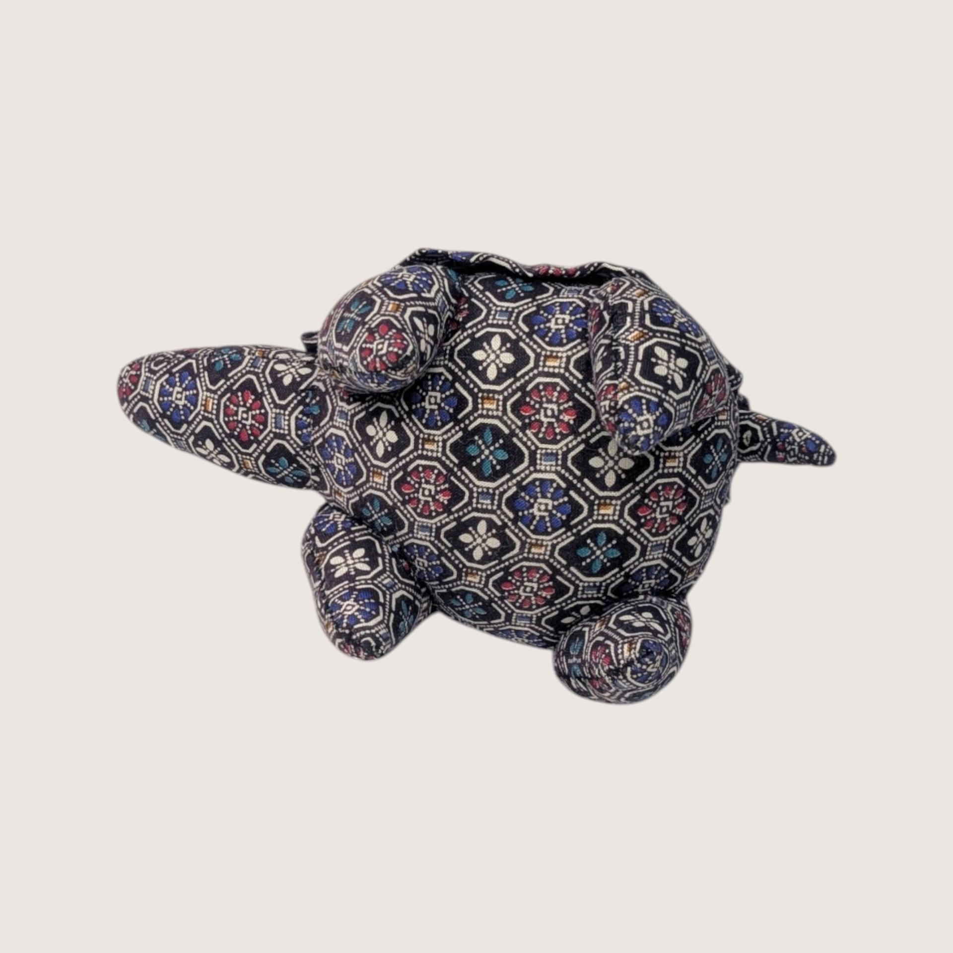 Vintage Handmade Embroidered Turtle Pin Cushion