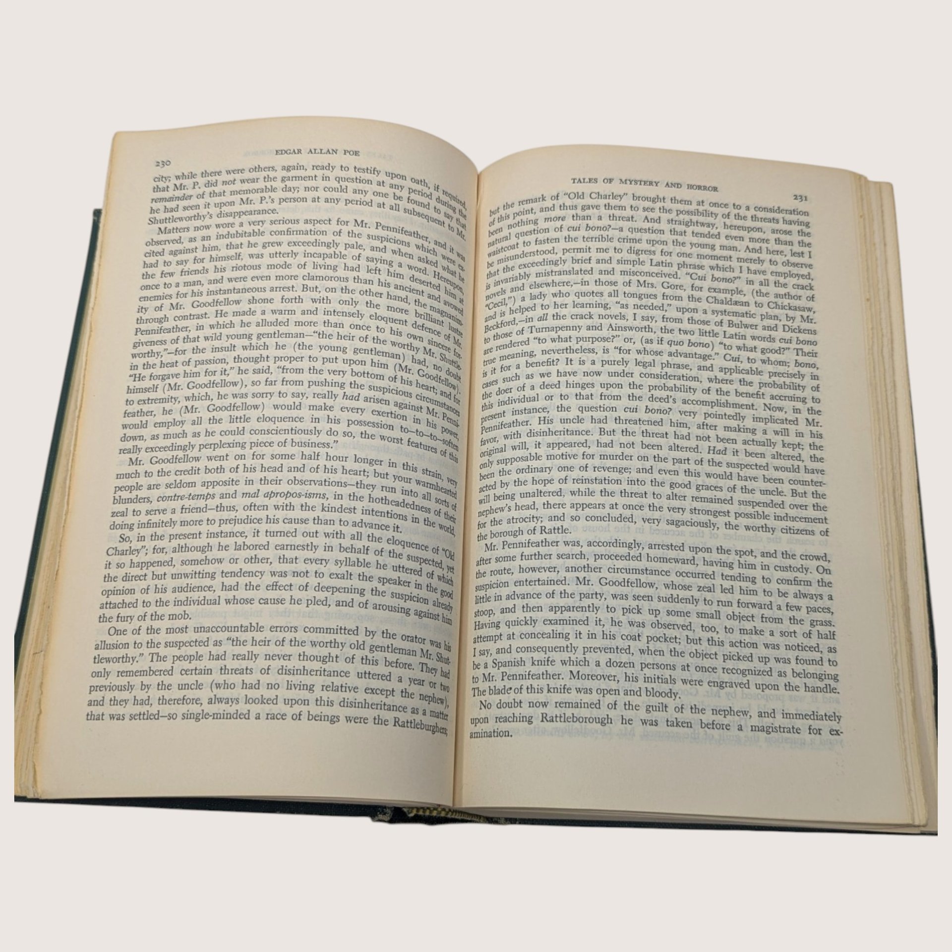 1966 Complete Stories and Poems of Edgar Allan Poe Hardcover Book