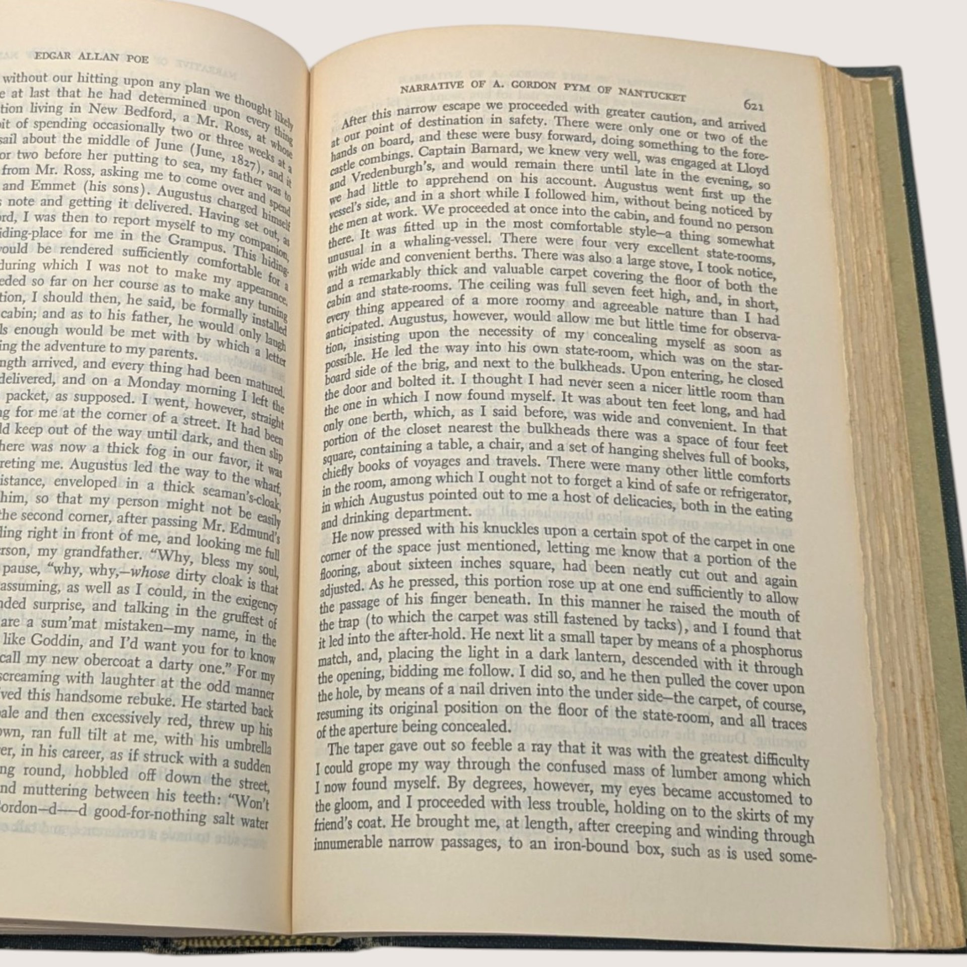 1966 Complete Stories and Poems of Edgar Allan Poe Hardcover Book