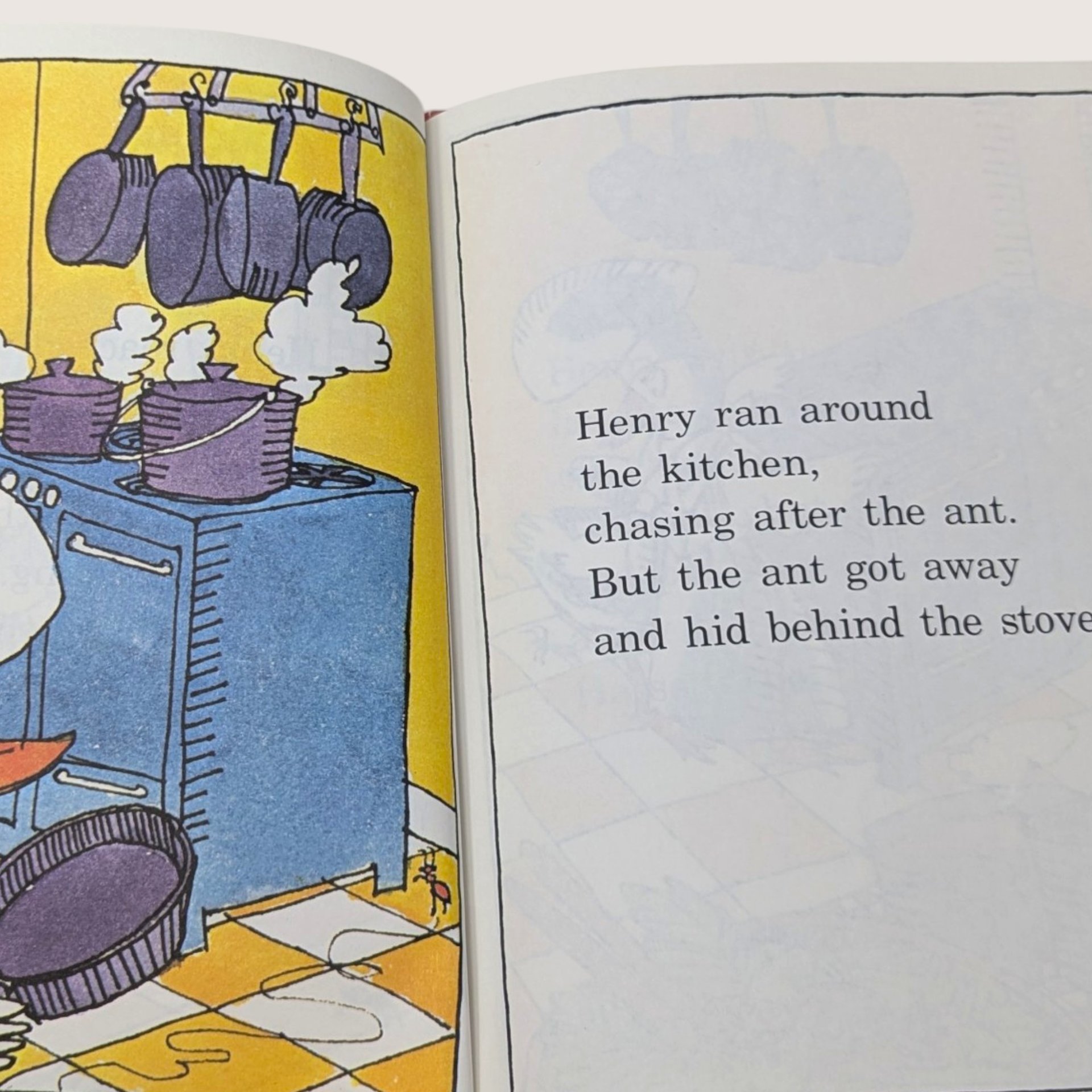 1980 Henry's Awful Mistake Robert Quackenbush Hardcover Book