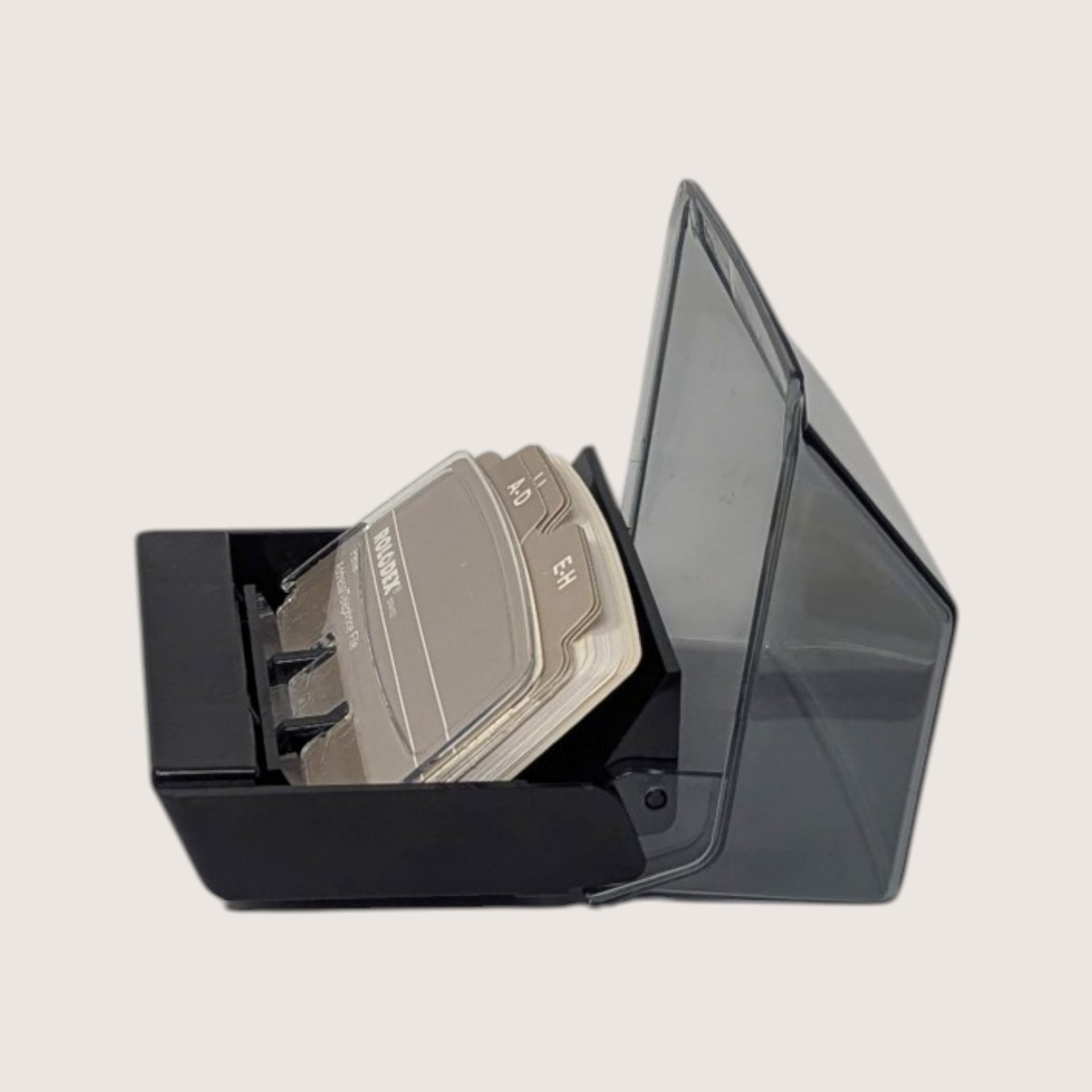 Vintage Small Plastic Rolodex Petite Address File