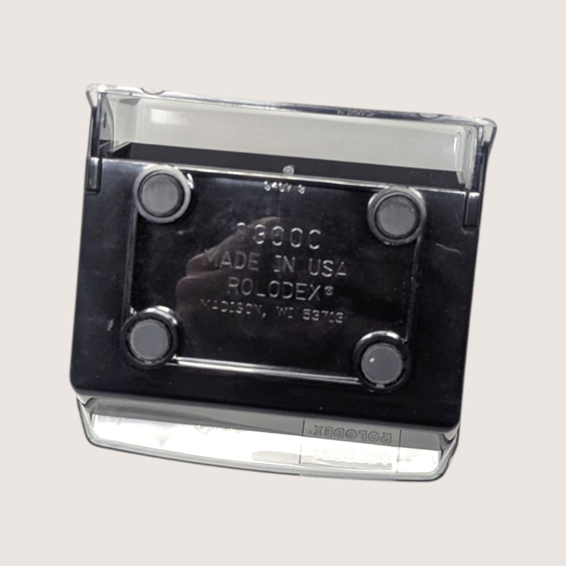 Vintage Small Plastic Rolodex Petite Address File