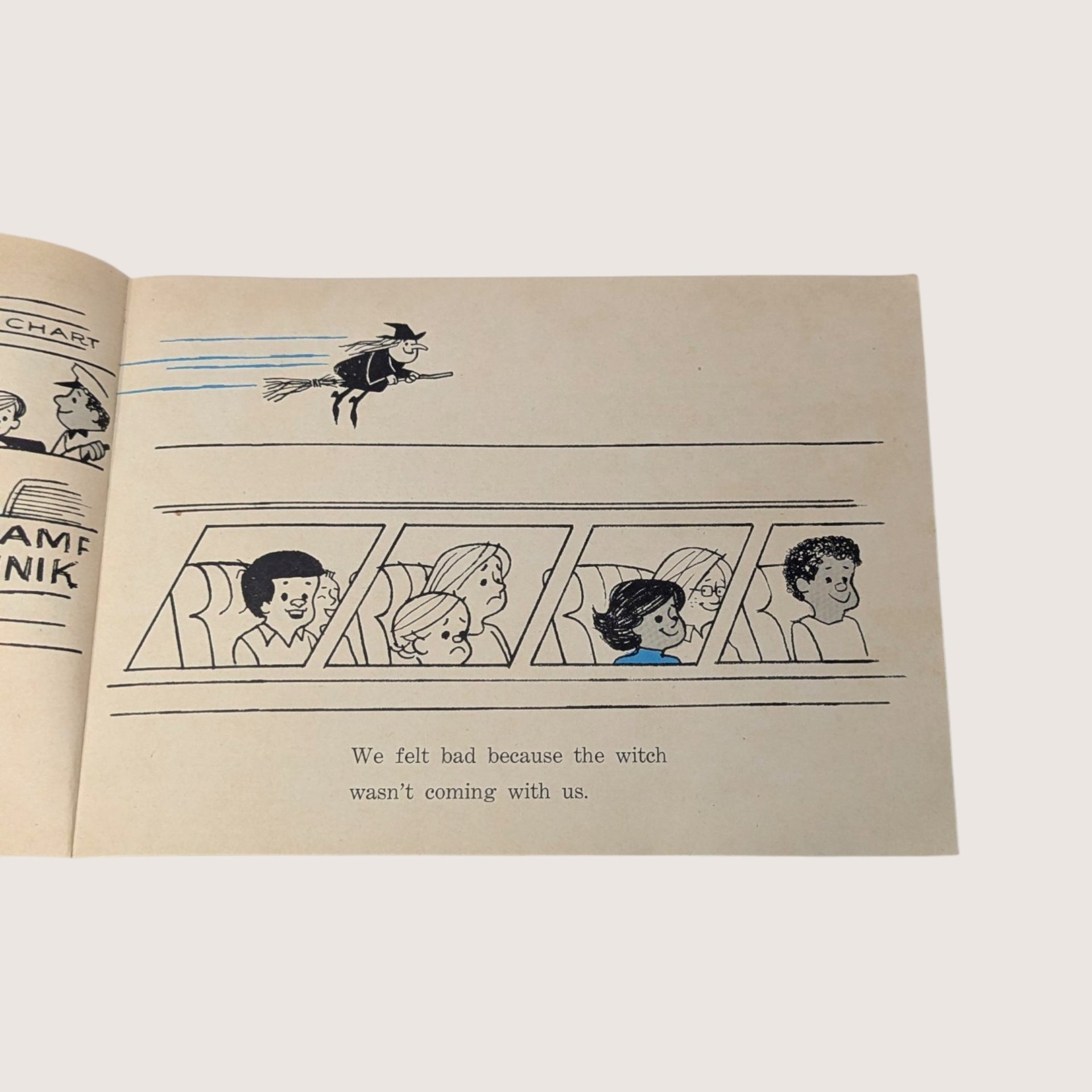 1974 The Witch's Vacation Norman Bridwell Softcover Book