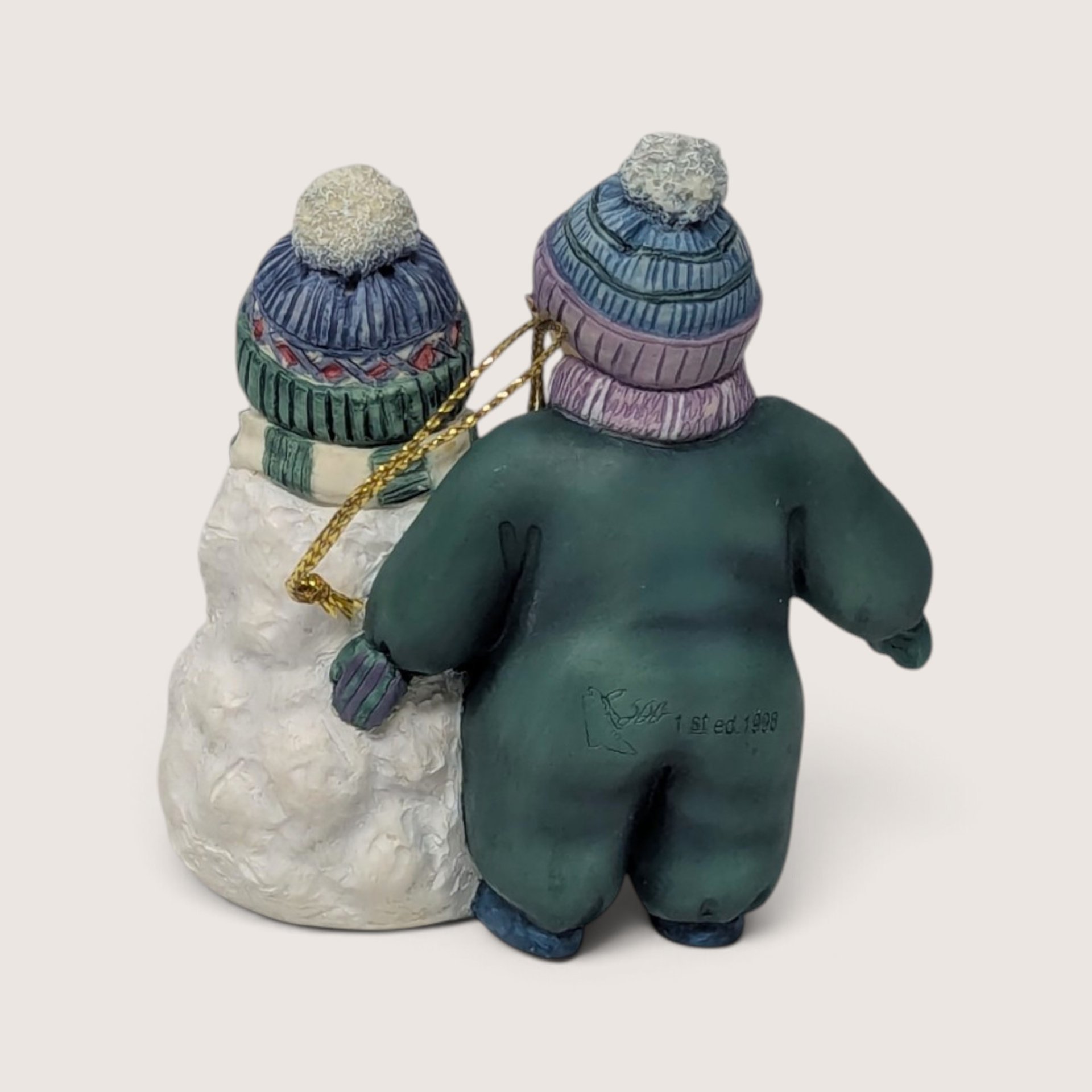 Vintage Lang And Wise Snow Nuk Ornament