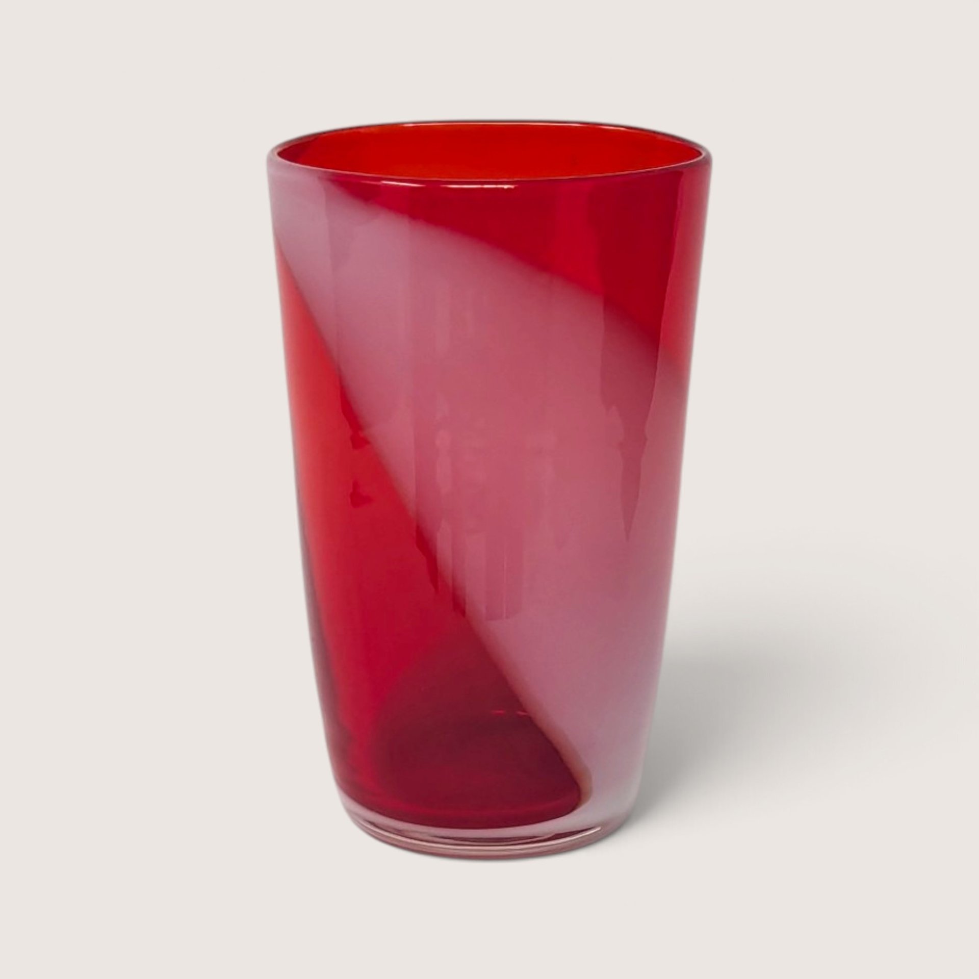 Set of 6 Vintage FTG Japan Layered Glass Small Tumblers