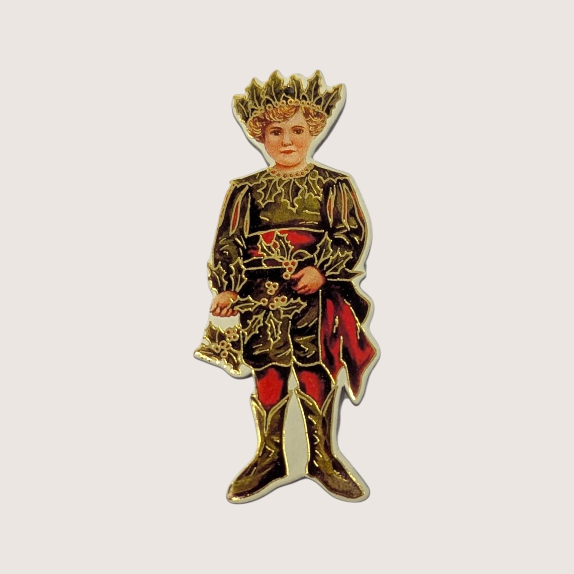 Vintage Merrimack Betty Bonnet Paper Ornaments Set