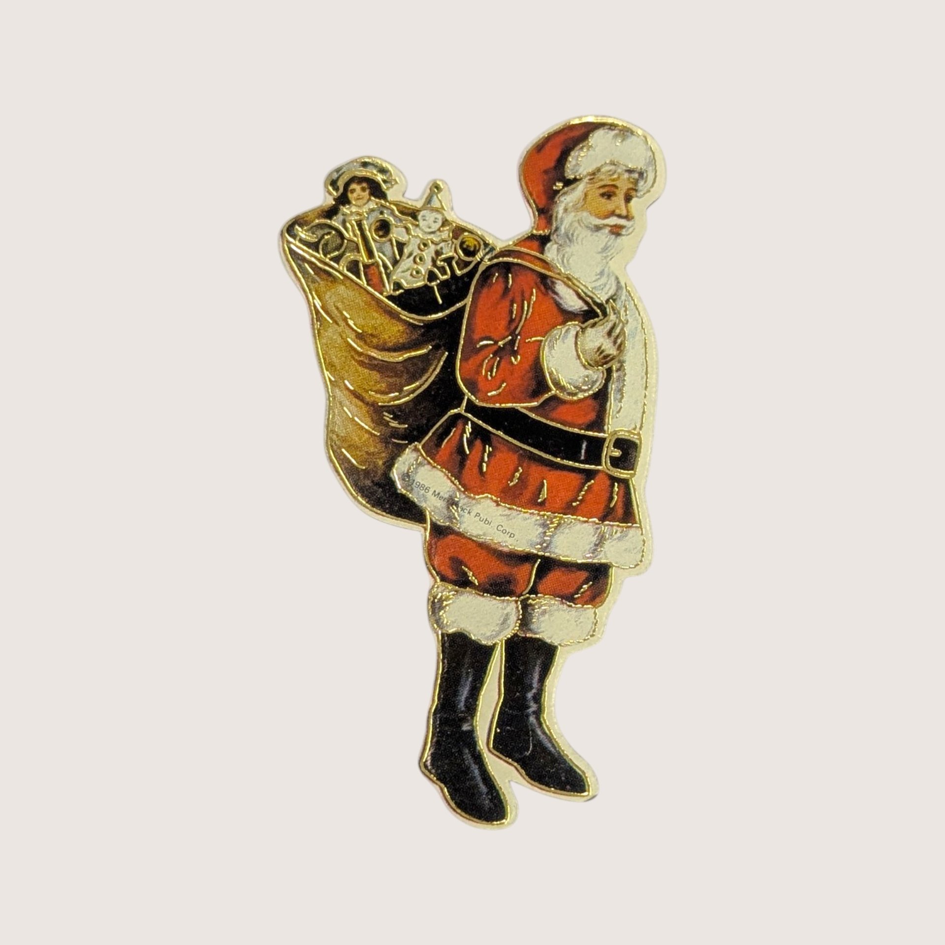 Vintage Merrimack Betty Bonnet Paper Ornaments Set