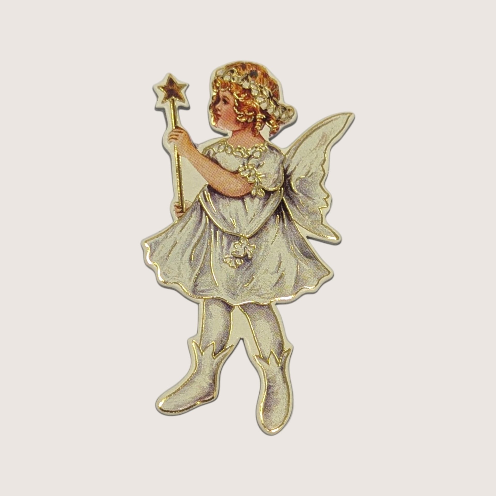 Vintage Merrimack Betty Bonnet Paper Ornaments Set