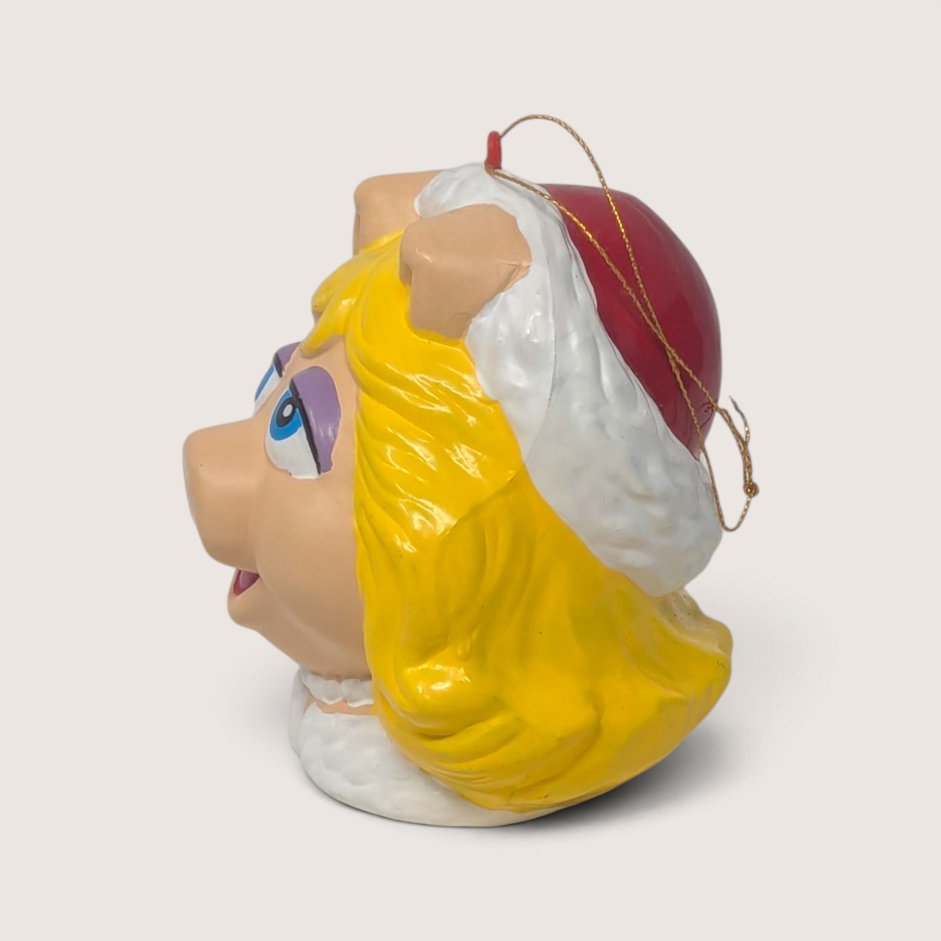 Vintage Muppets Miss Piggy Christmas Ornament