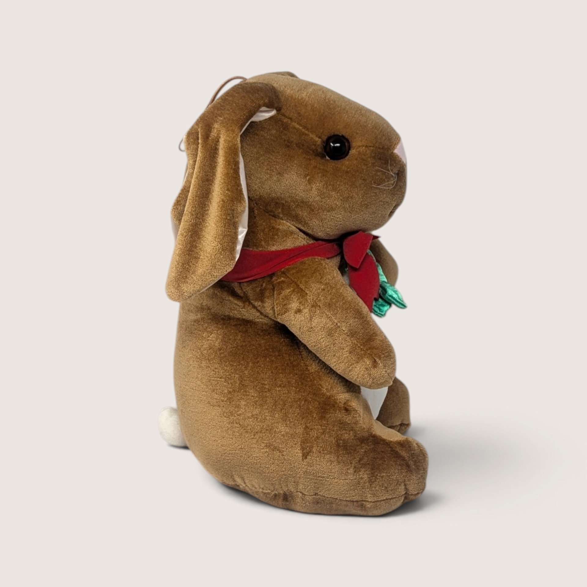 1985 Rabbit Ears Target Exclusive Christmas Plush Bunny