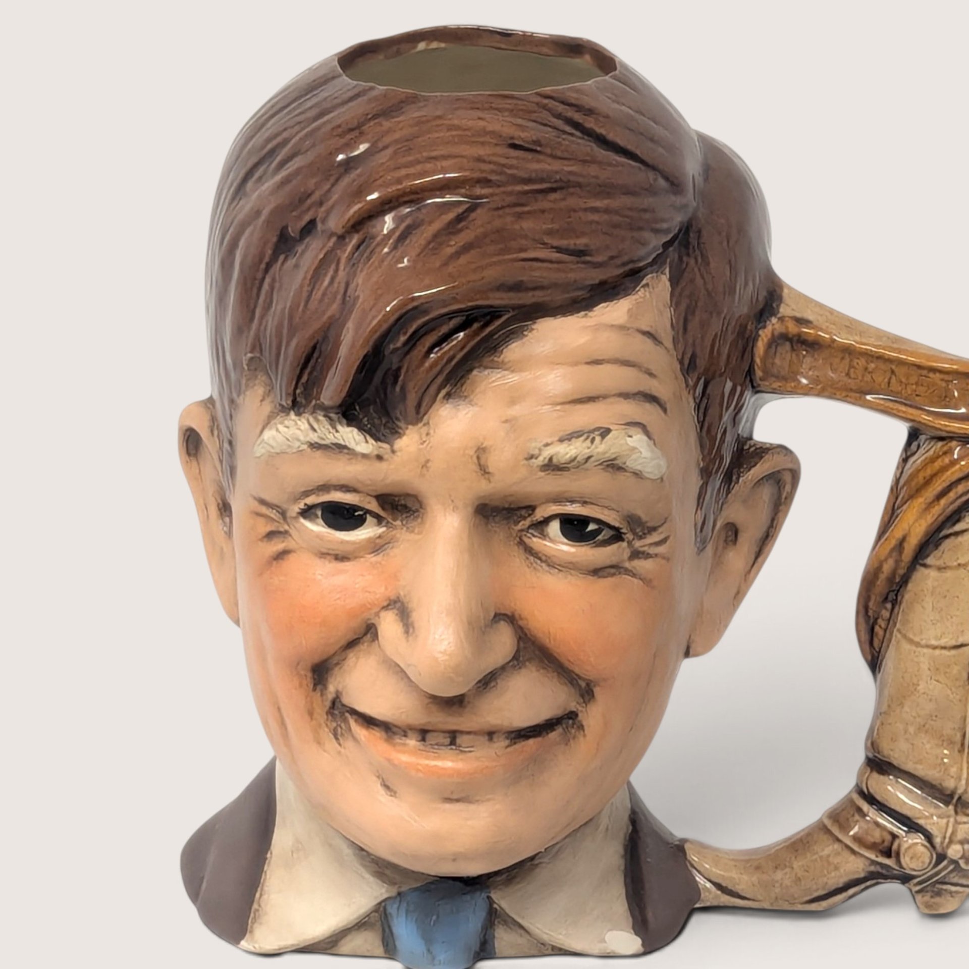 Vintage 1980s Will Rogers Ceramic Character Mug