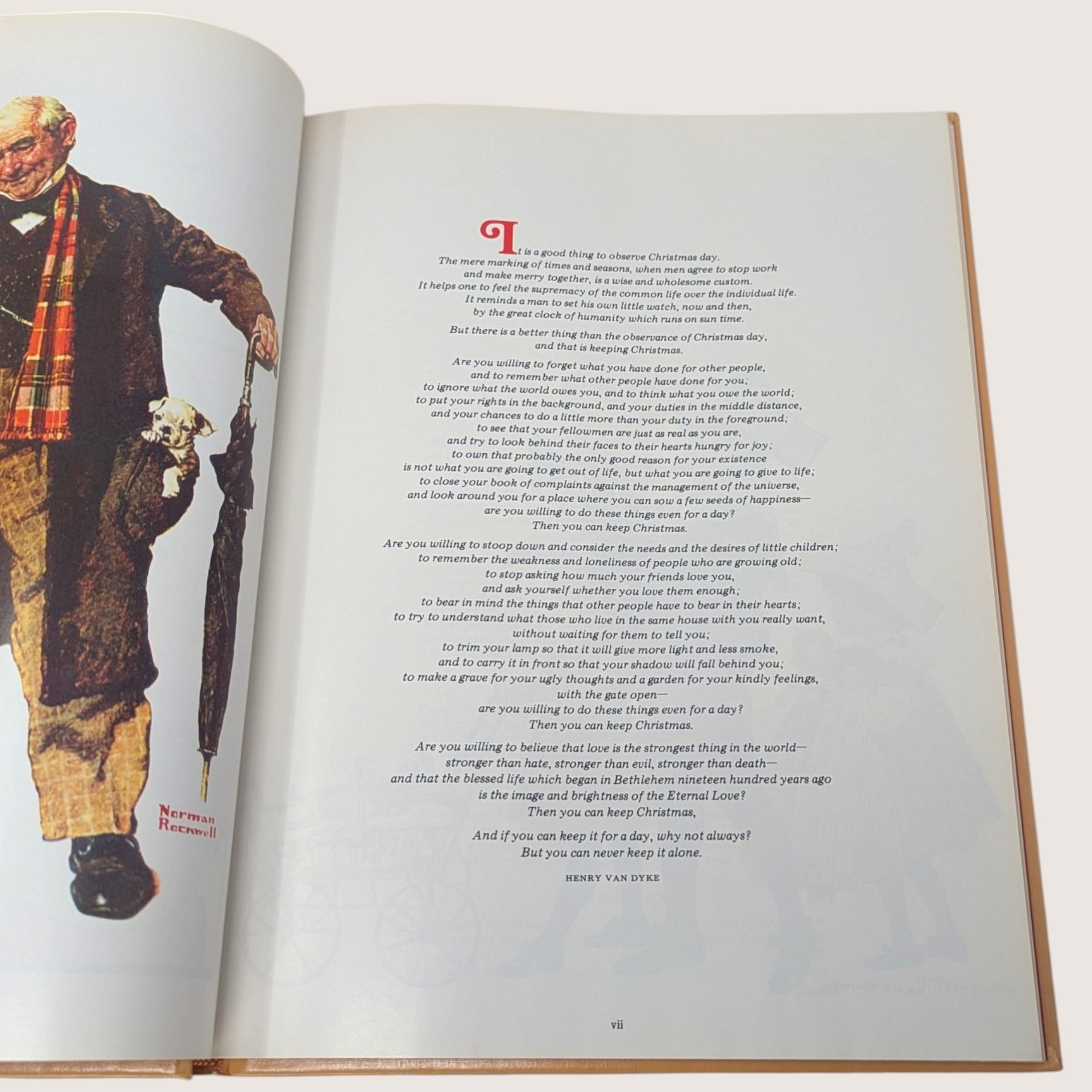 1978 Norman Rockwell Saturday Evening Post Christmas Book