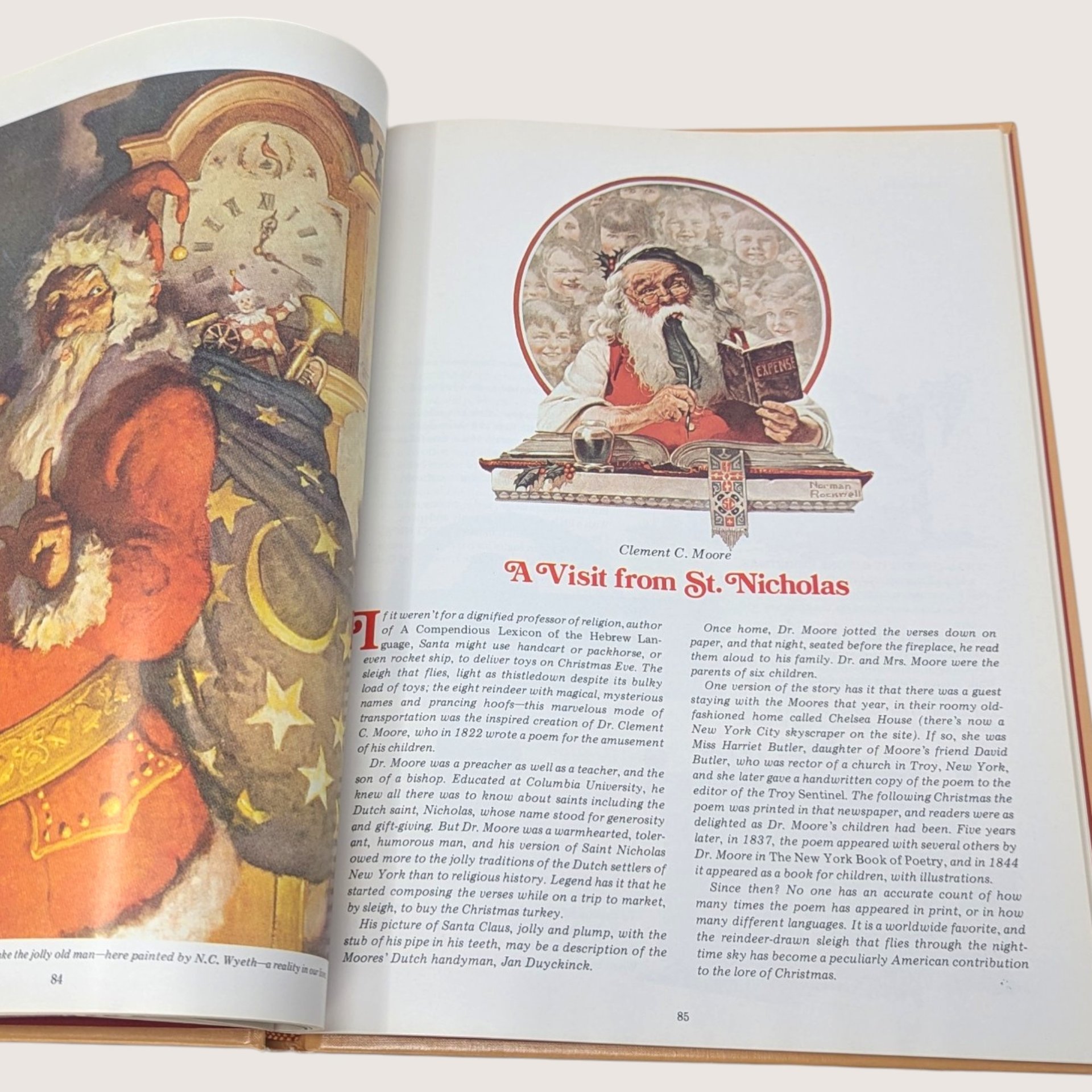 1978 Norman Rockwell Saturday Evening Post Christmas Book