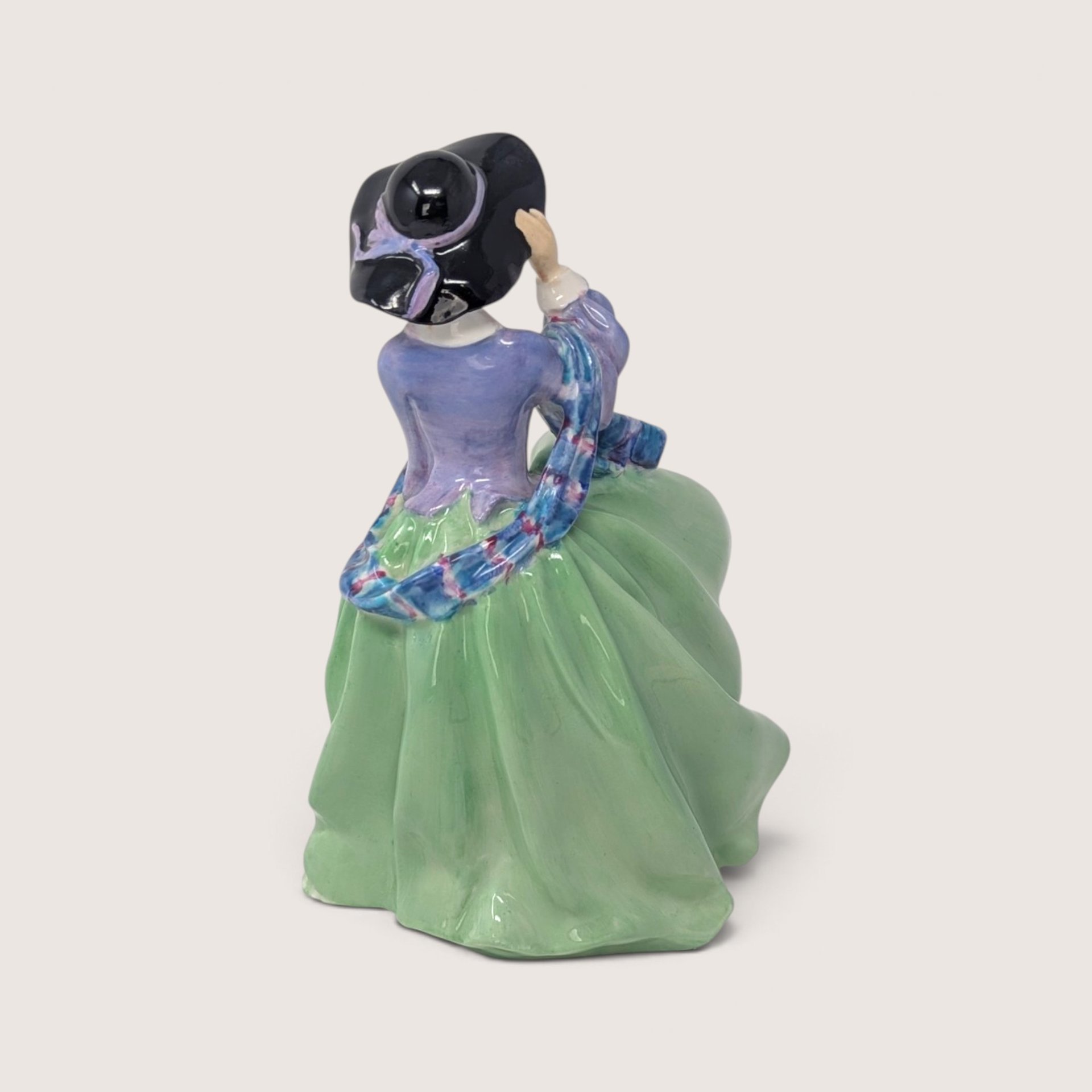 Vintage Royal Doulton Porcelain Top O The Hill Figurine HN 1833