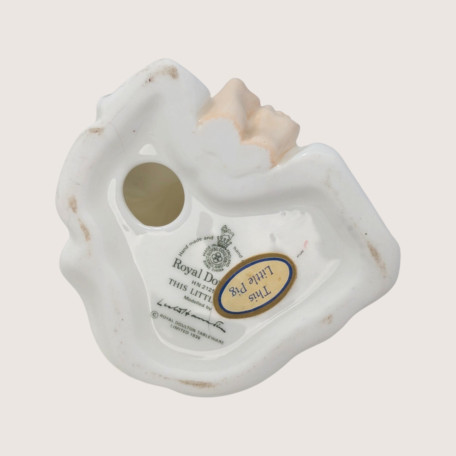 Vintage Royal Doulton This Little Pig Child Figurine HN 2125