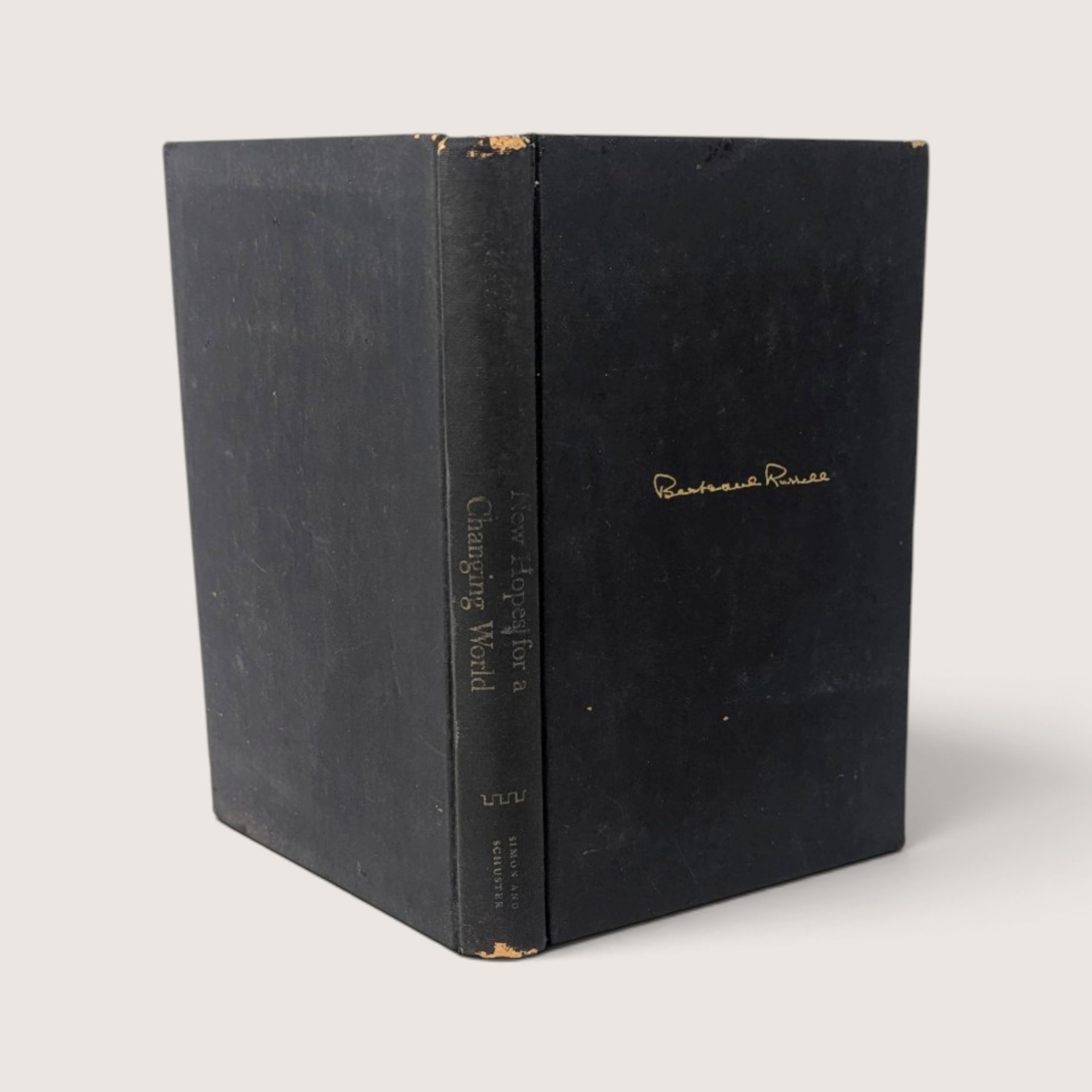 Vintage 1951 first printing hardcover book New Hopes for a Changing World by Bertrand Russell.
