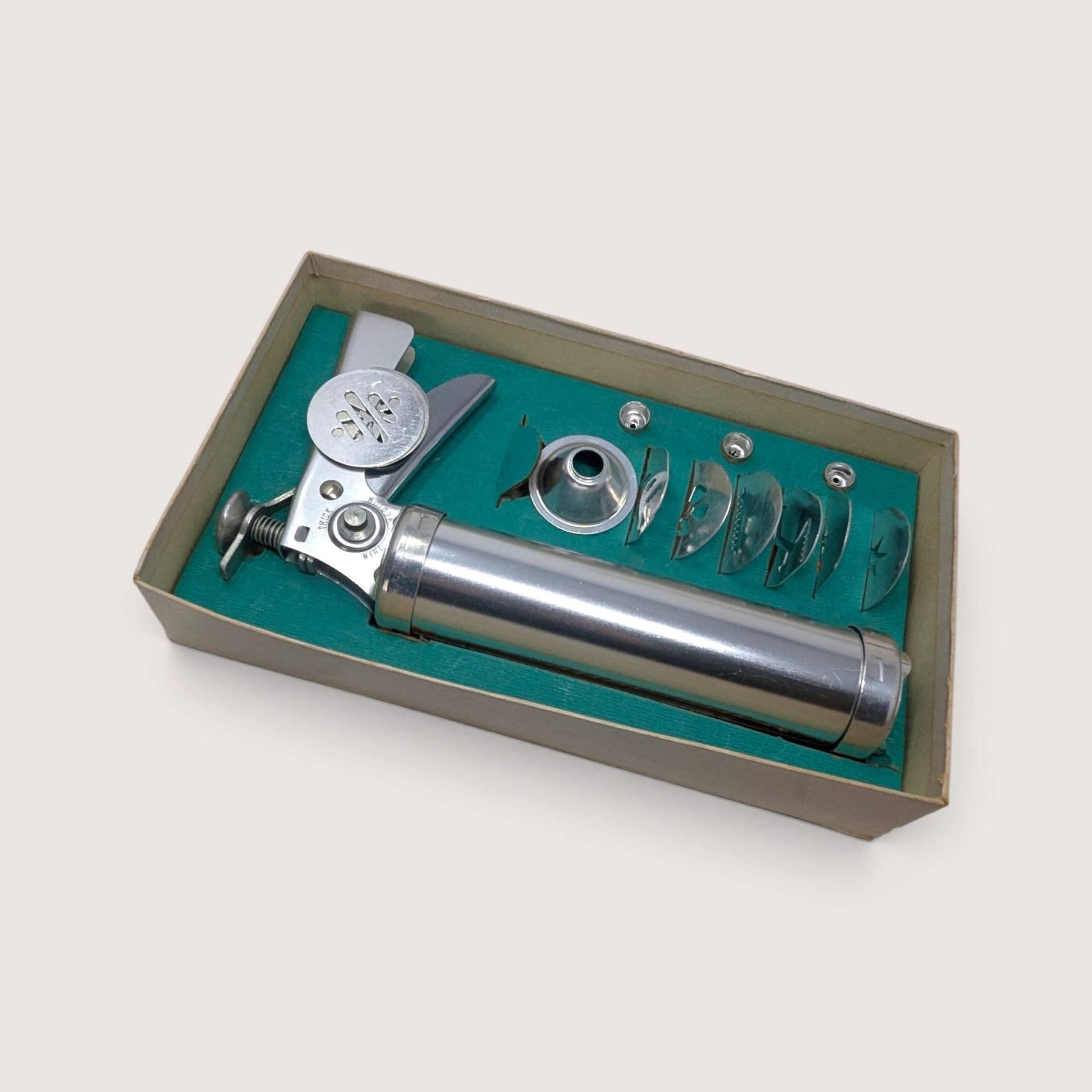 Vintage Trig-A-Matic Cookie-Chef And Pastry Gun Set