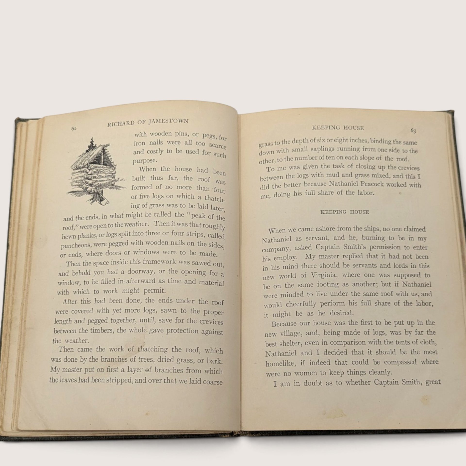1910 Richard Of Jamestown James Otis Antique Hardcover Book