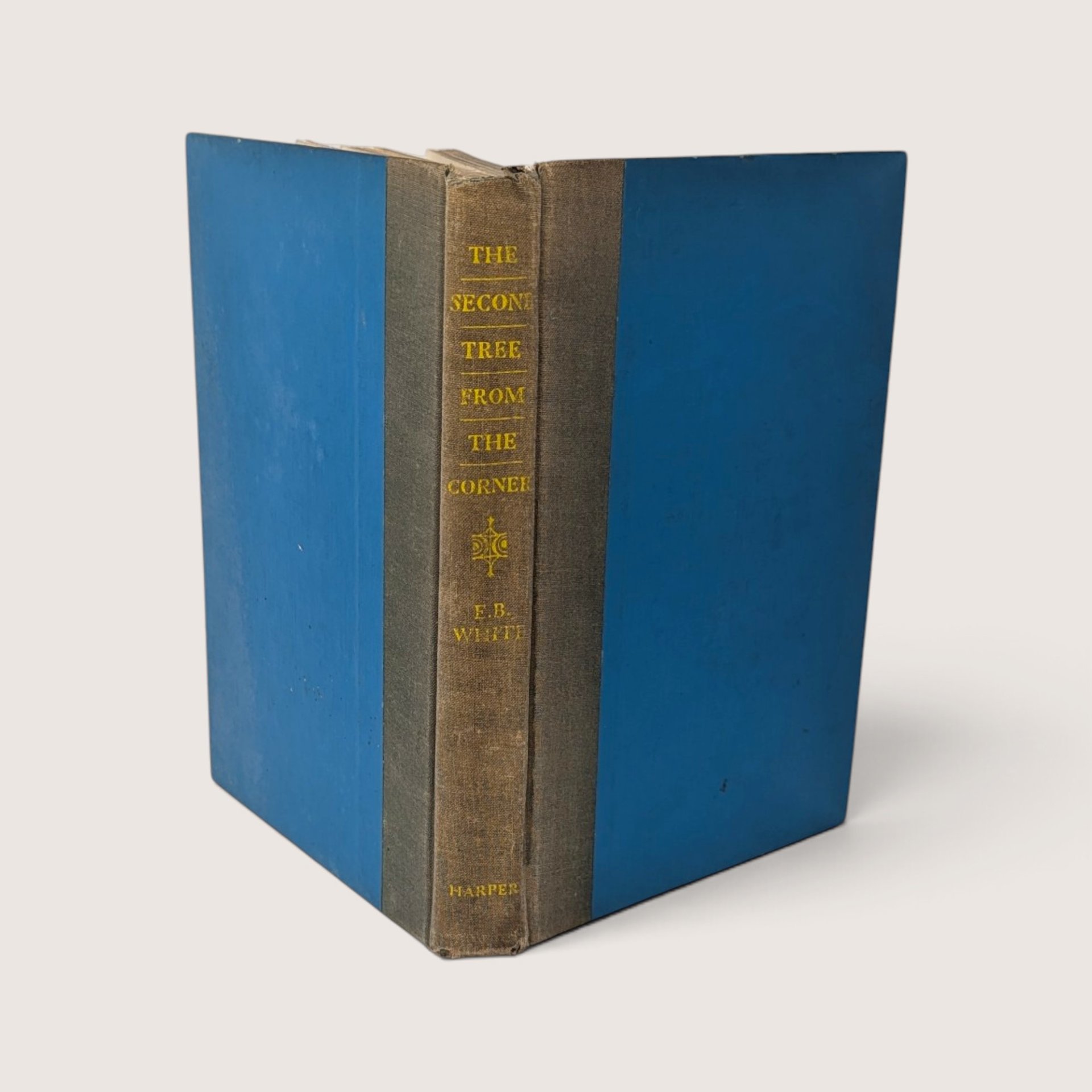 1954 hardcover edition of The Second Tree from the Corner by E.B. White published by Harper and Brothers.