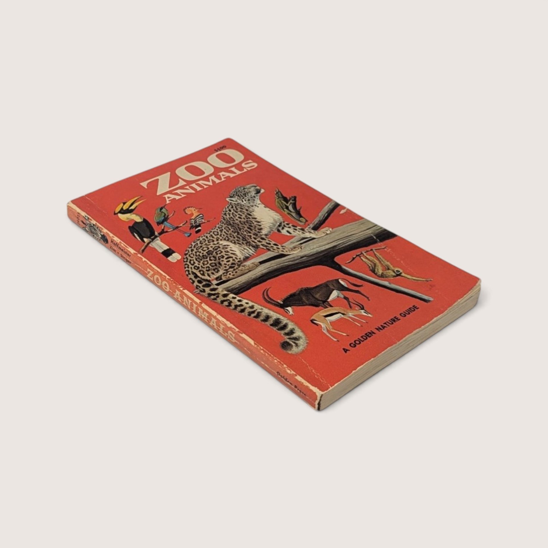 1967 Zoo Animals Golden Nature Guide Softcover Book