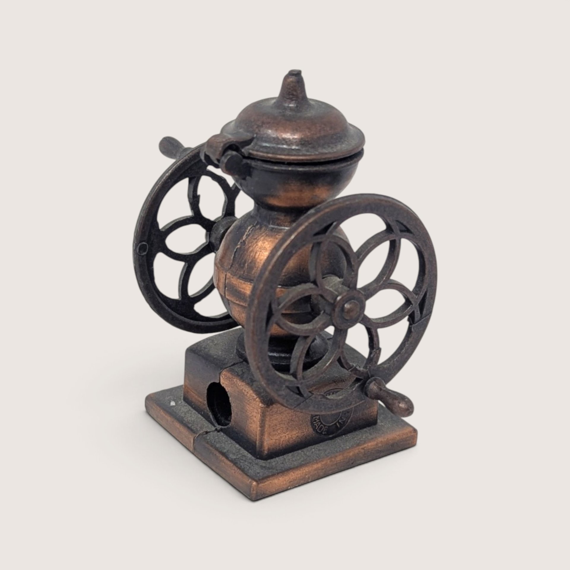 Vintage Miniature Metal Pencil Sharpeners Set Of 3
